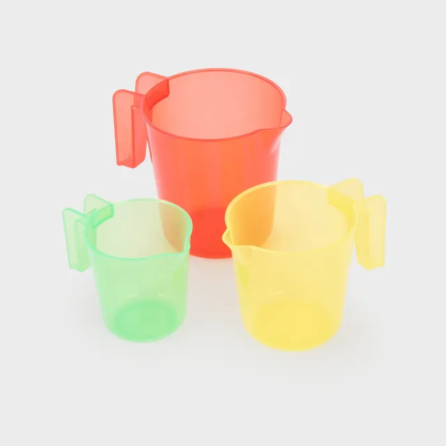 Tickit Translucent Colour Nesting Jugs brocche 3 pezzi