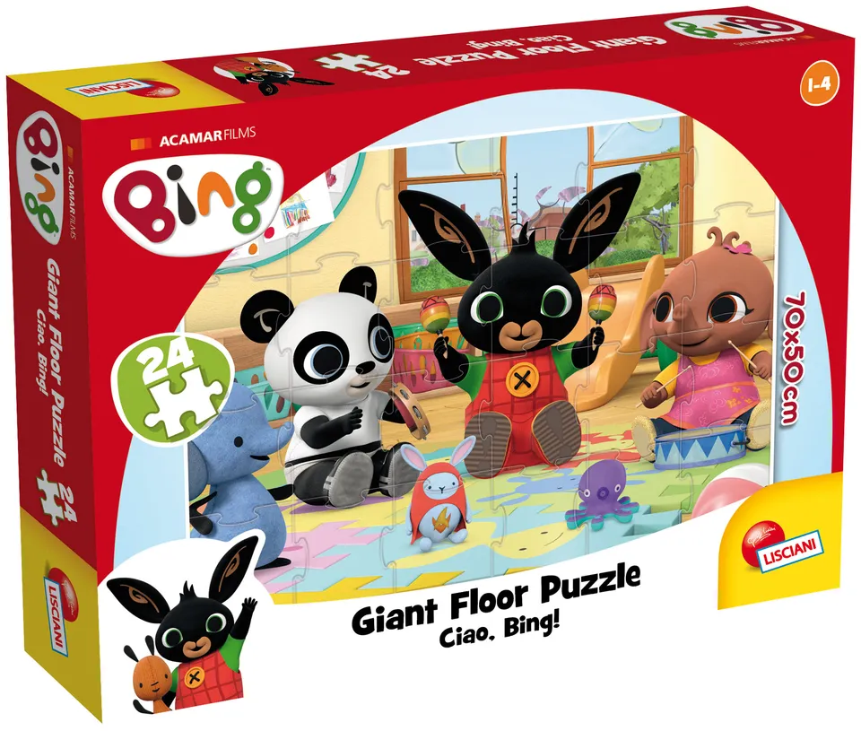 Lisciani Bing Giant Floor 24 Ciao Bing maxi puzzle