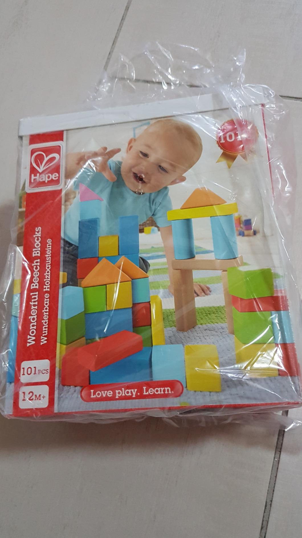 Hape Fantastici Blocchi E8247 Costruzioni Legno 101 Pezzi