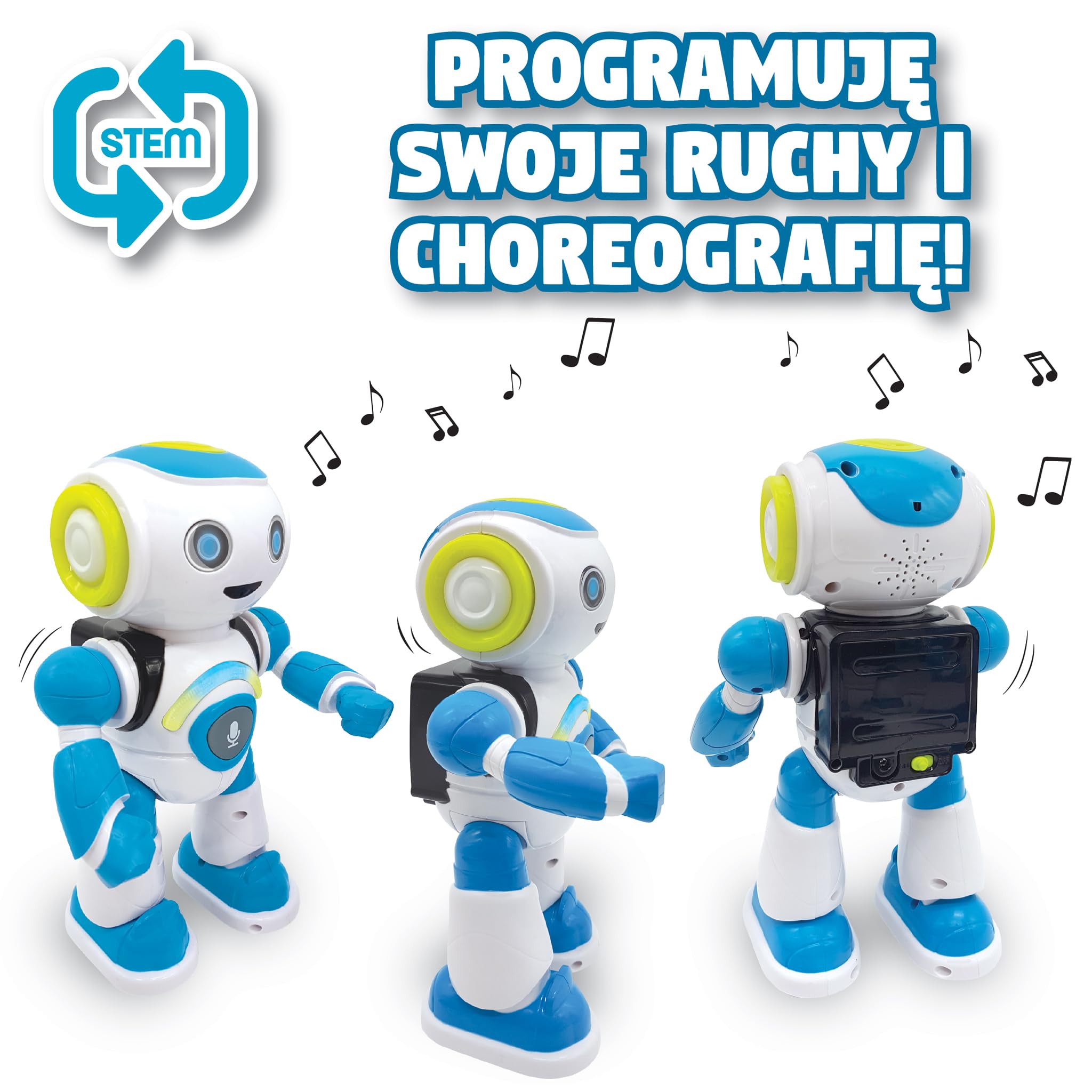 Lexibook Powerman ROB20PL robot giocattolo interattivo