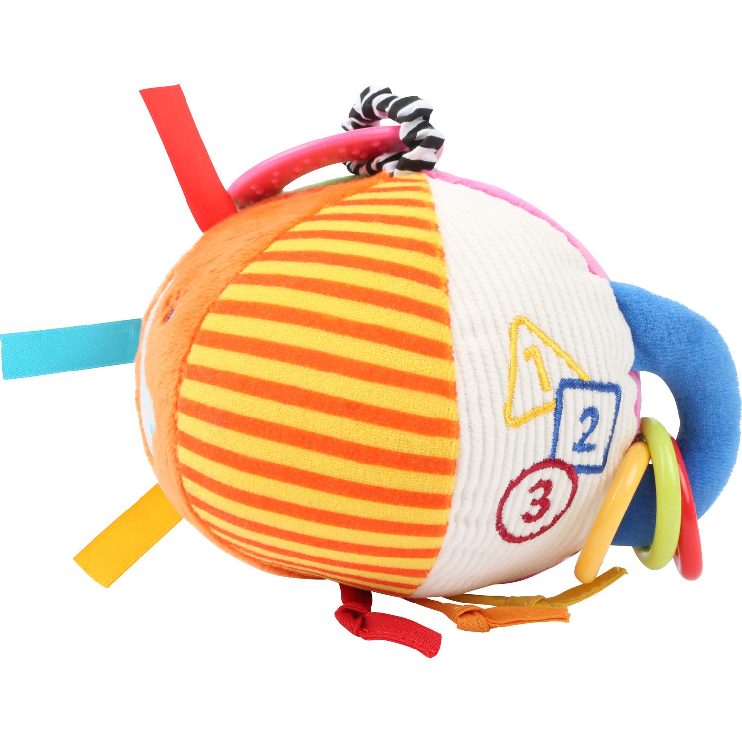 smallfoot 11425 palla sensoriale peluche sonaglio