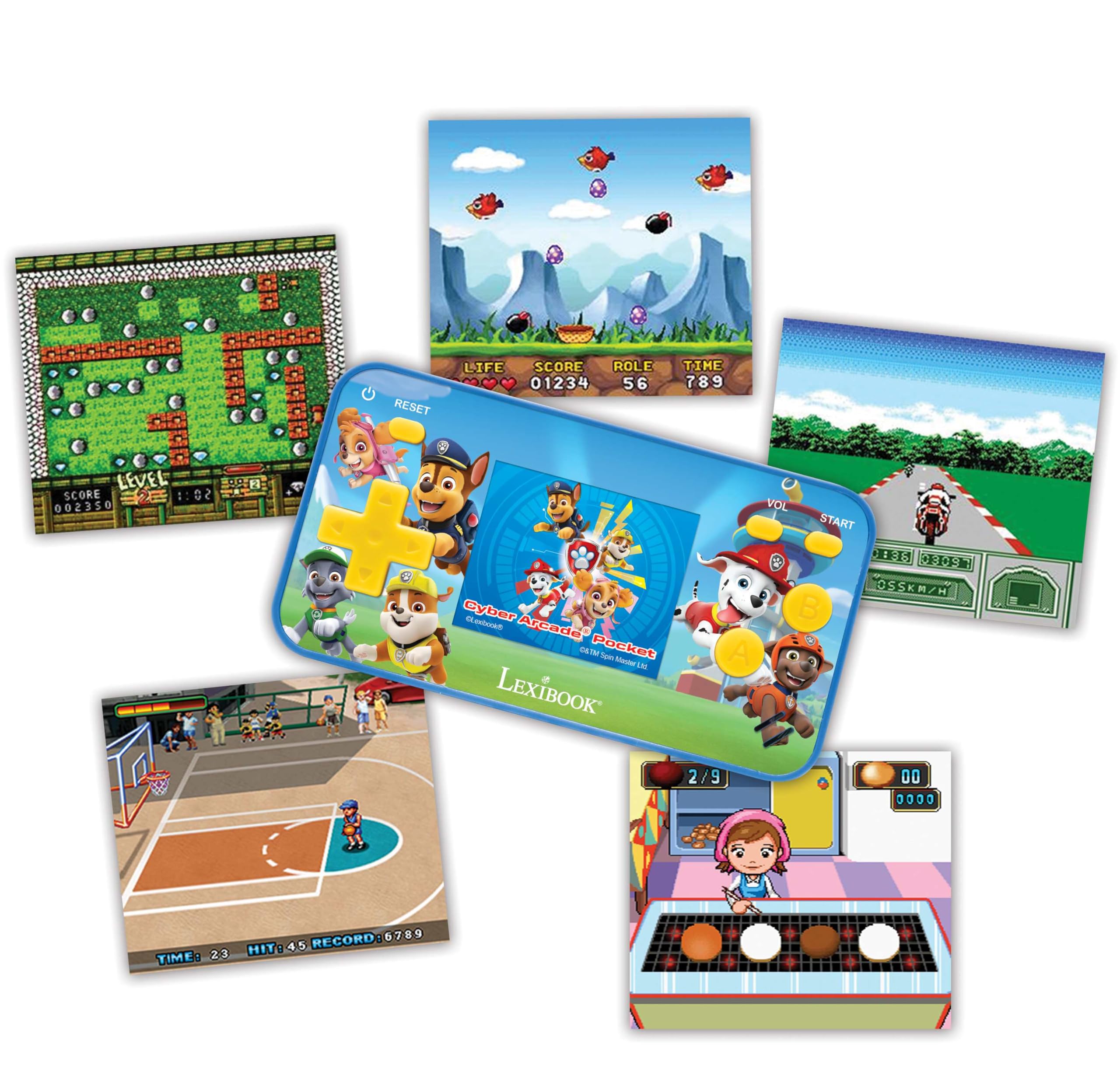 Lexibook Paw Patrol JL1895PALXB console portatile Chase 150 giochi
