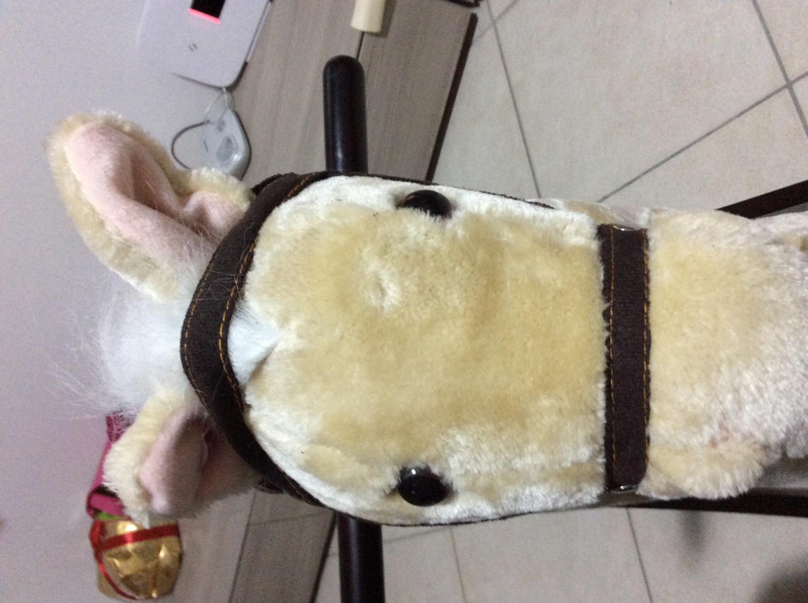 smallfoot 4101 Zottel cavallo a dondolo sonoro