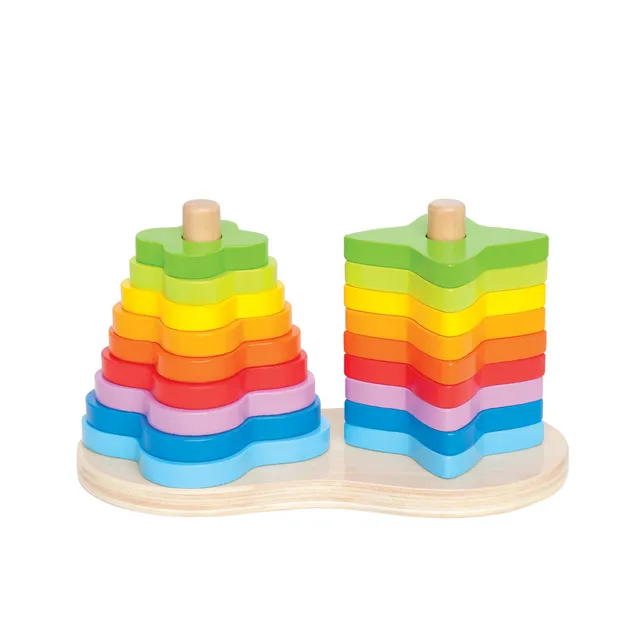 Hape E0406 gioco abilità motorie legno prima infanzia sostenibile