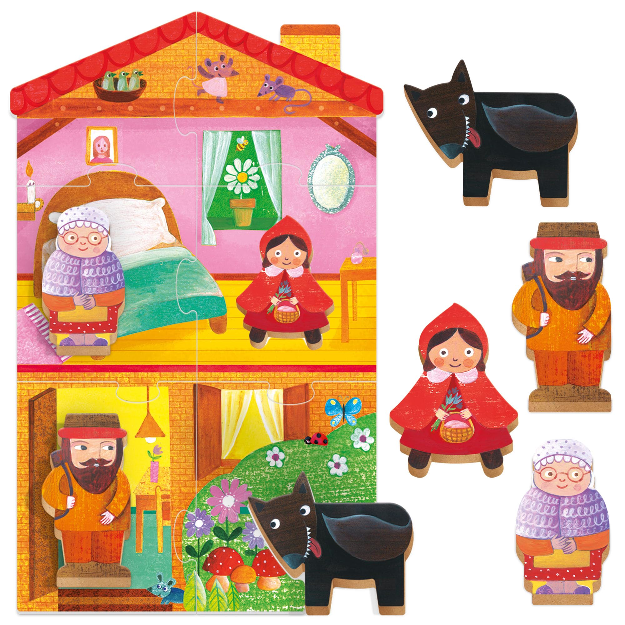 Headu First Puzzle Cappuccetto Rosso puzzle 2-4 anni