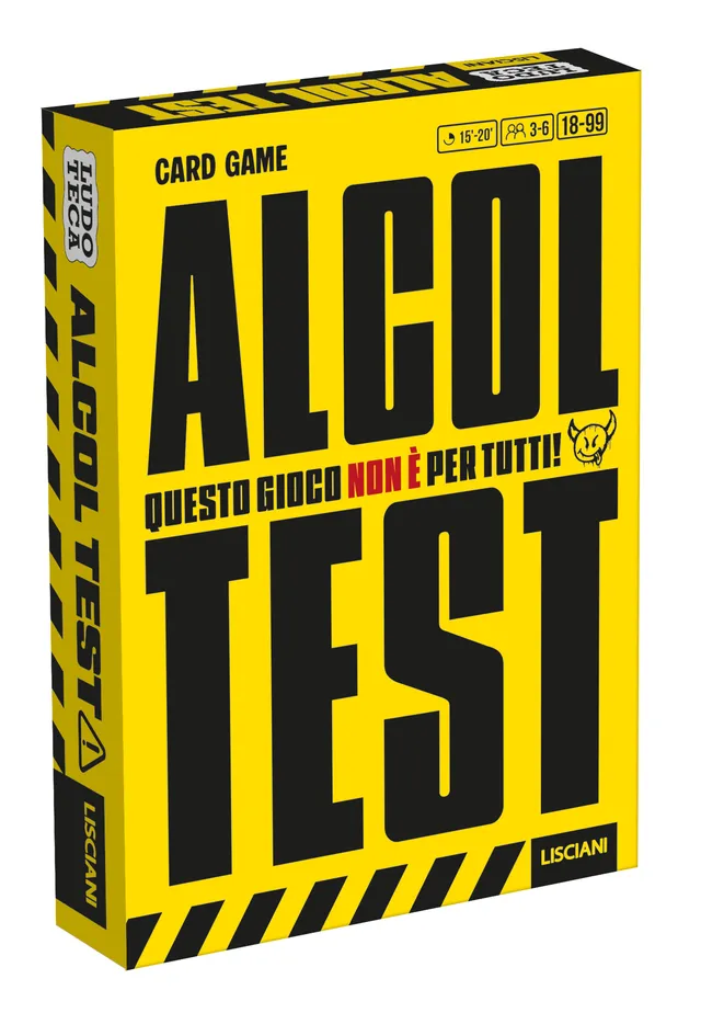 Lisciani Ludoteca Alcool Test gioco da festa display 12