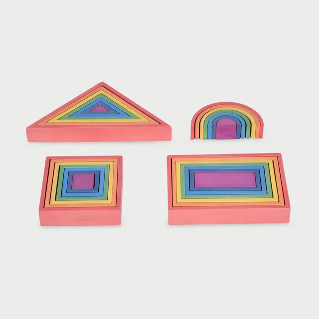 Tickit Rainbow Architect Set costruzioni 7 colori