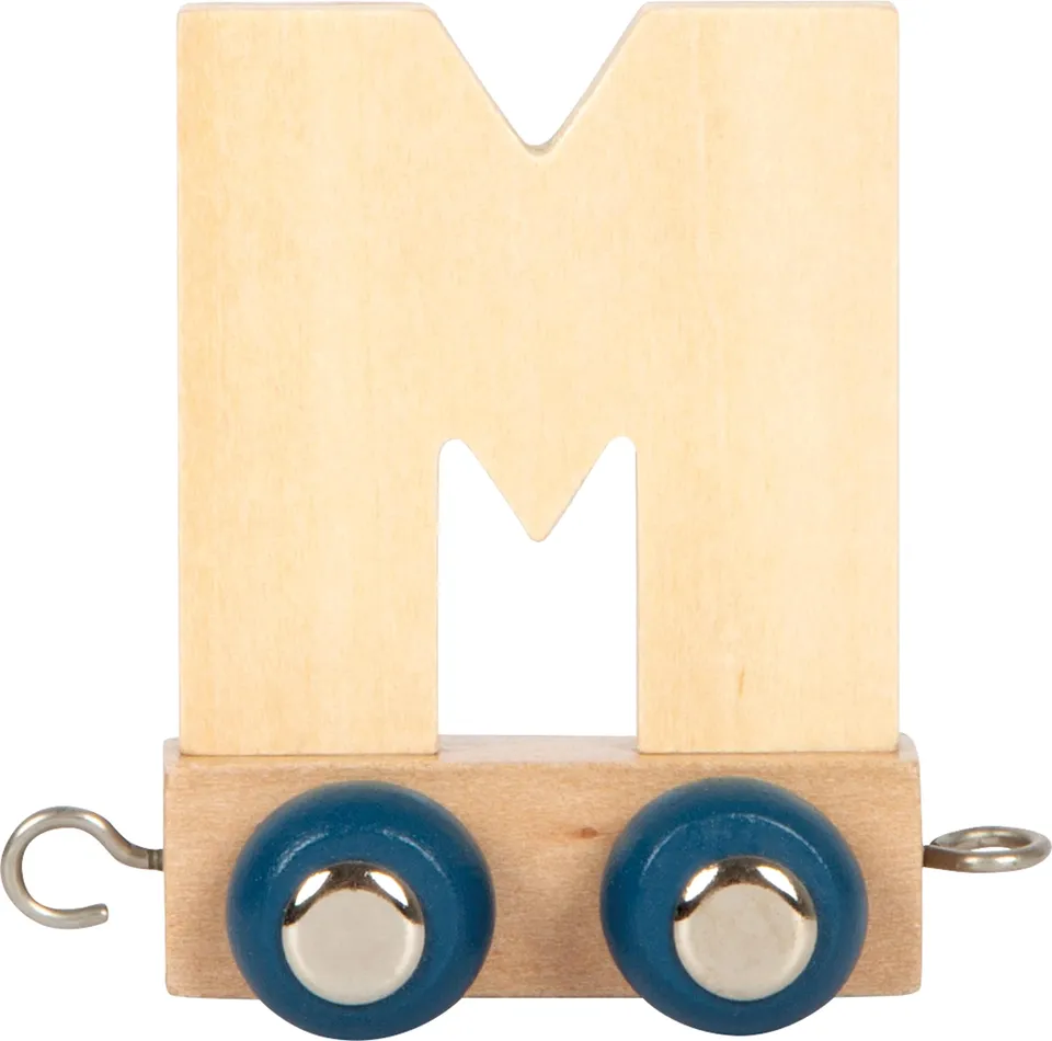 smallfoot 12583 trenino lettera M polare da decorare