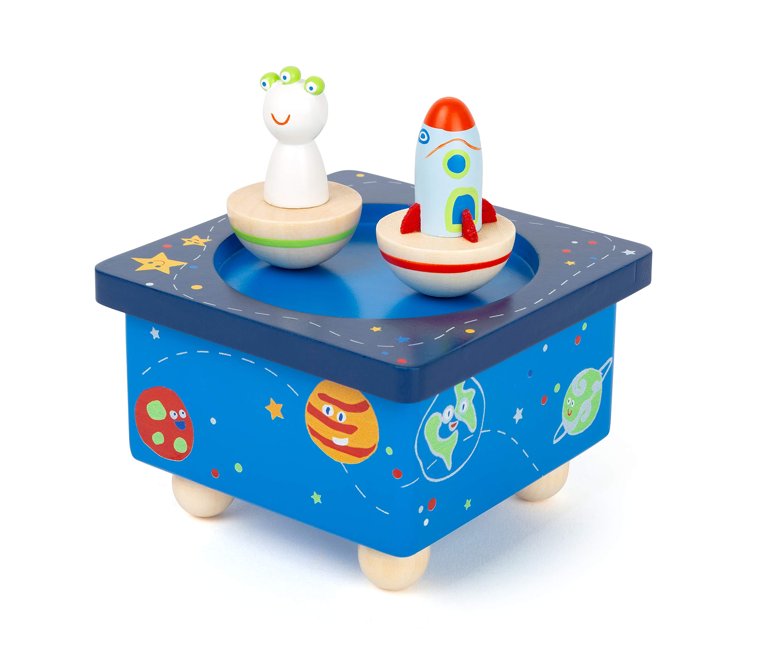 smallfoot Carillon Dino scatola musicale legno 12 cm