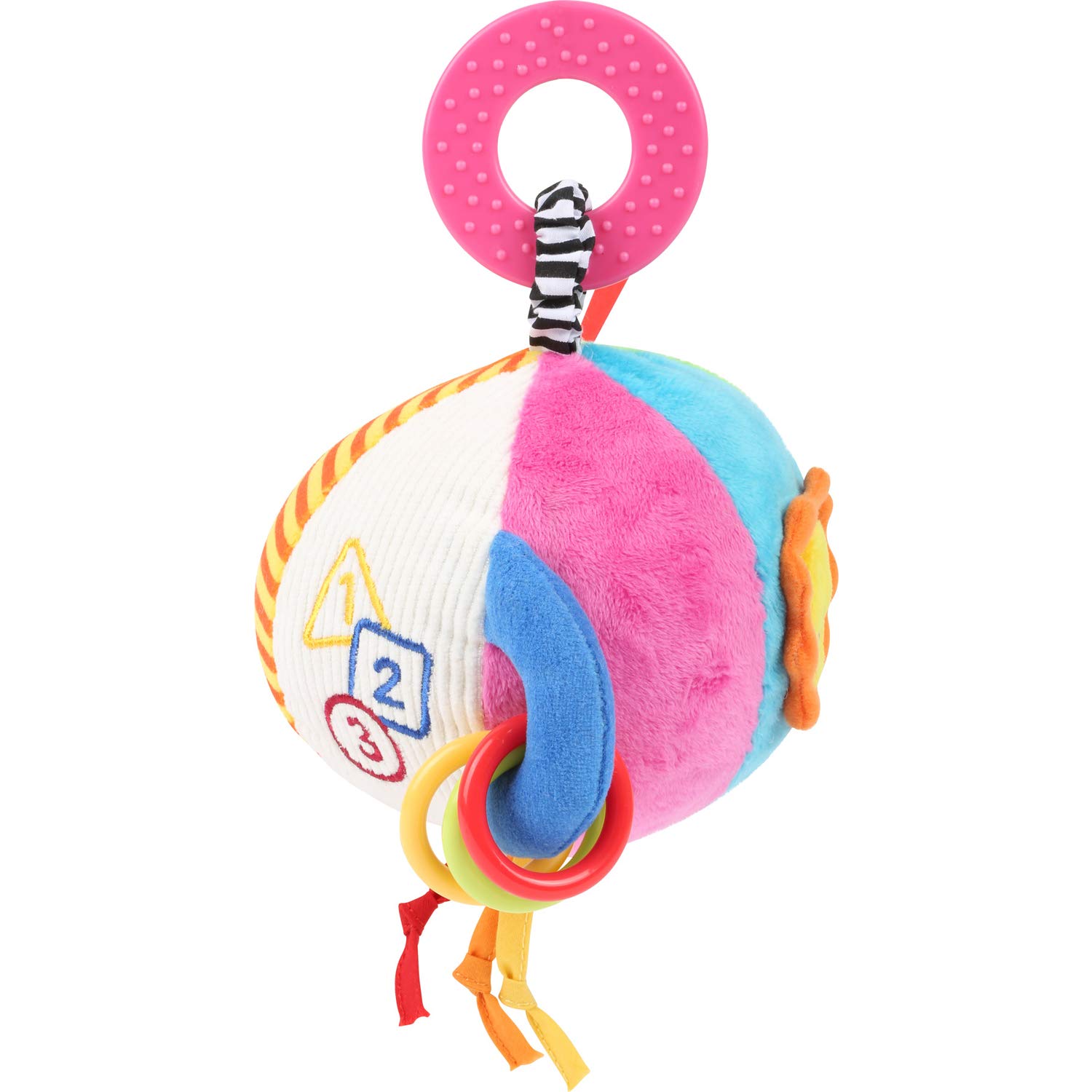 smallfoot 11425 palla sensoriale peluche sonaglio