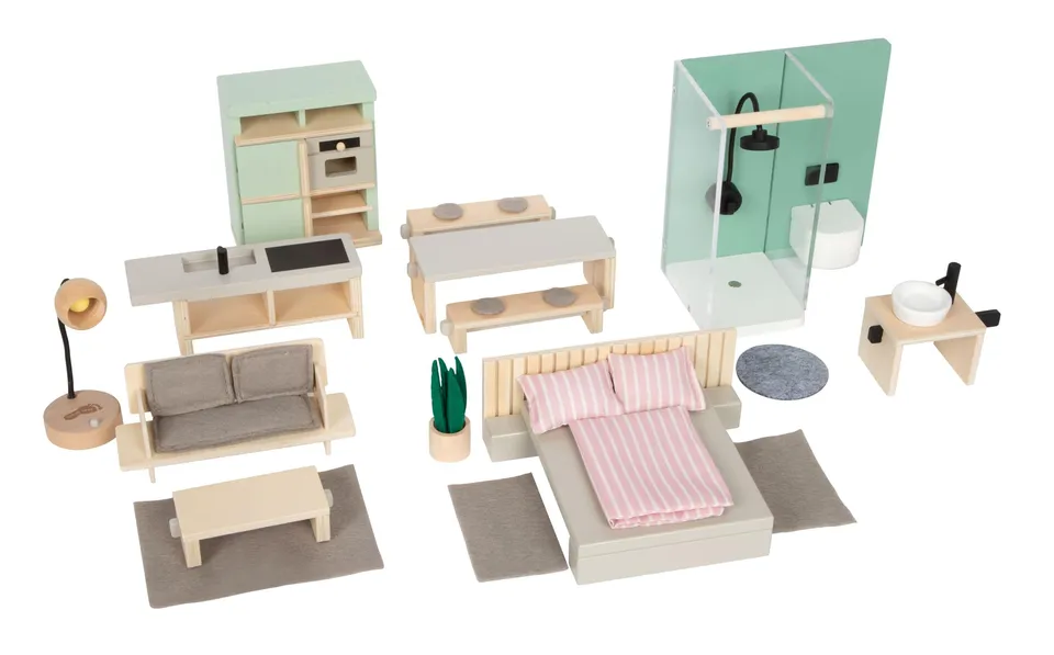 smallfoot Casa Bambole set mobili legno