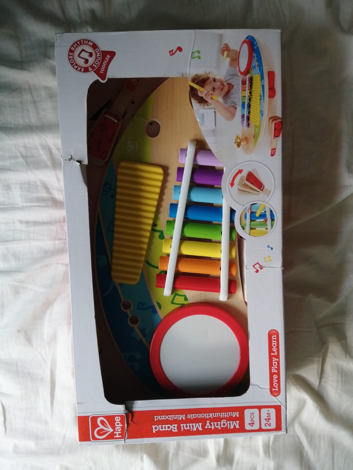 Hape Mini Band tavolo musicale multifunzione 24 mesi