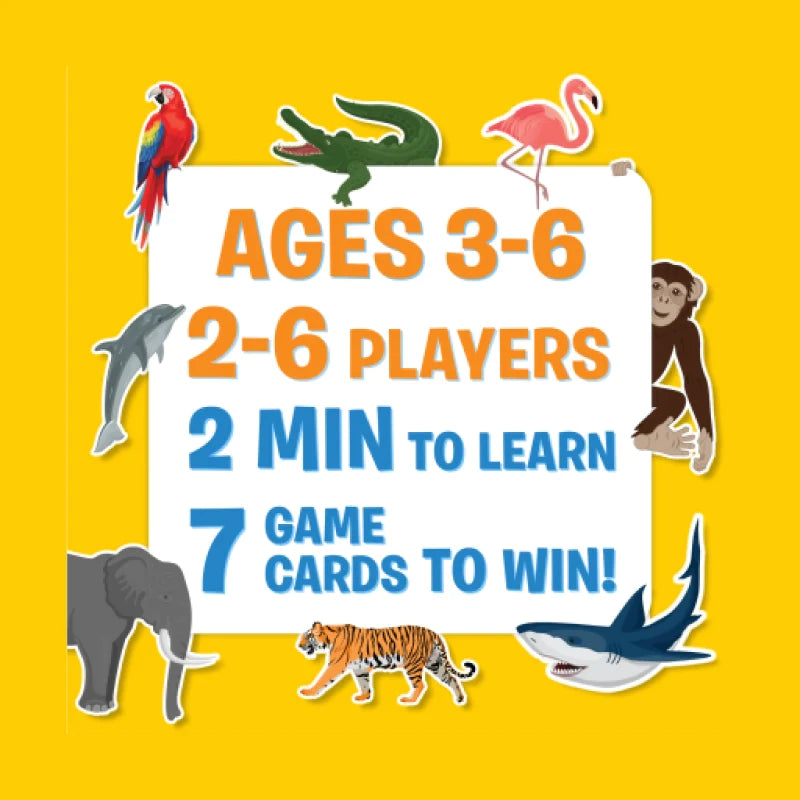 Skillmatics Guess in 10 Animal Kingdom gioco carte animali