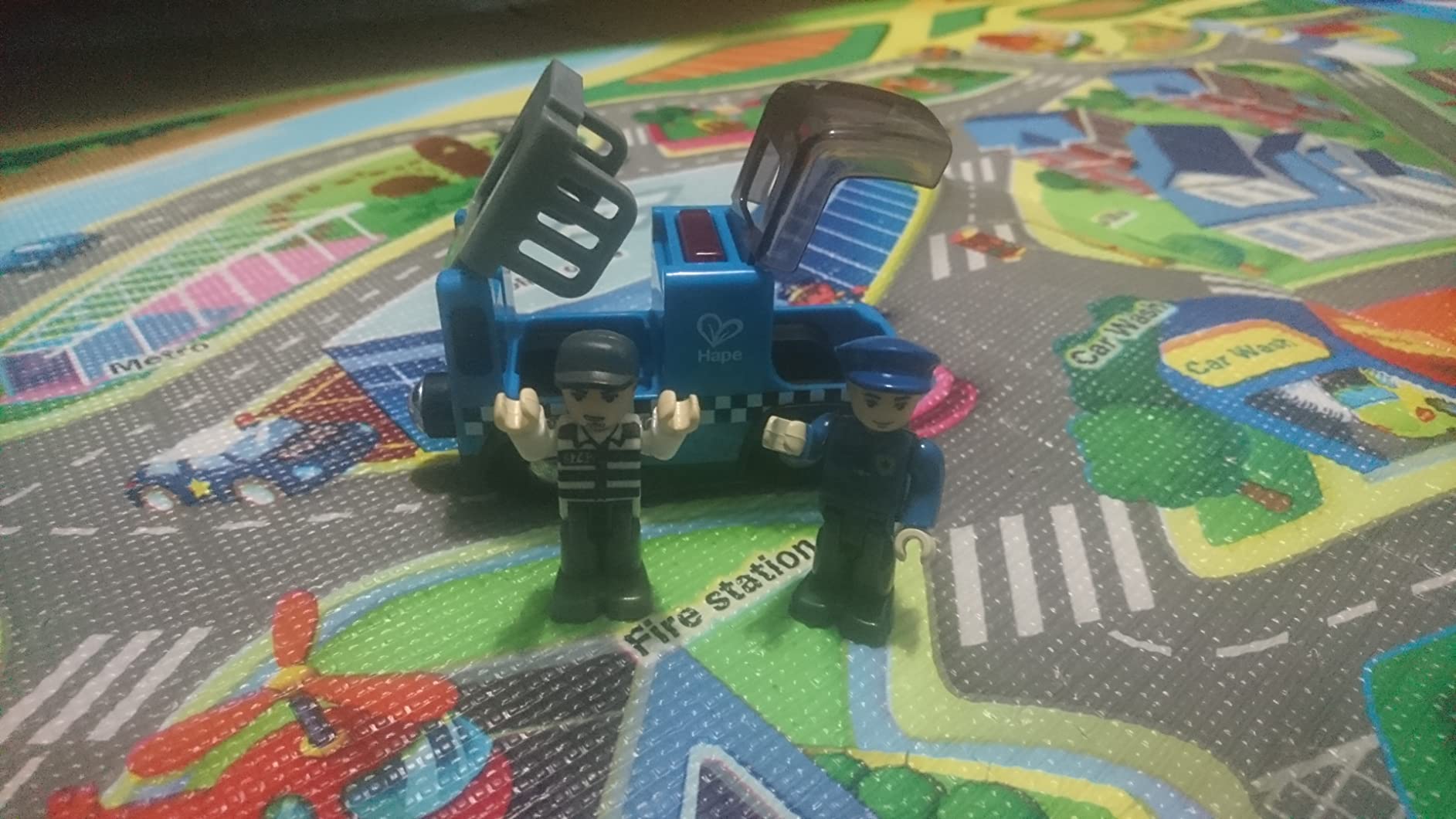 Hape Auto Polizia Small macchinina sirena luminosa