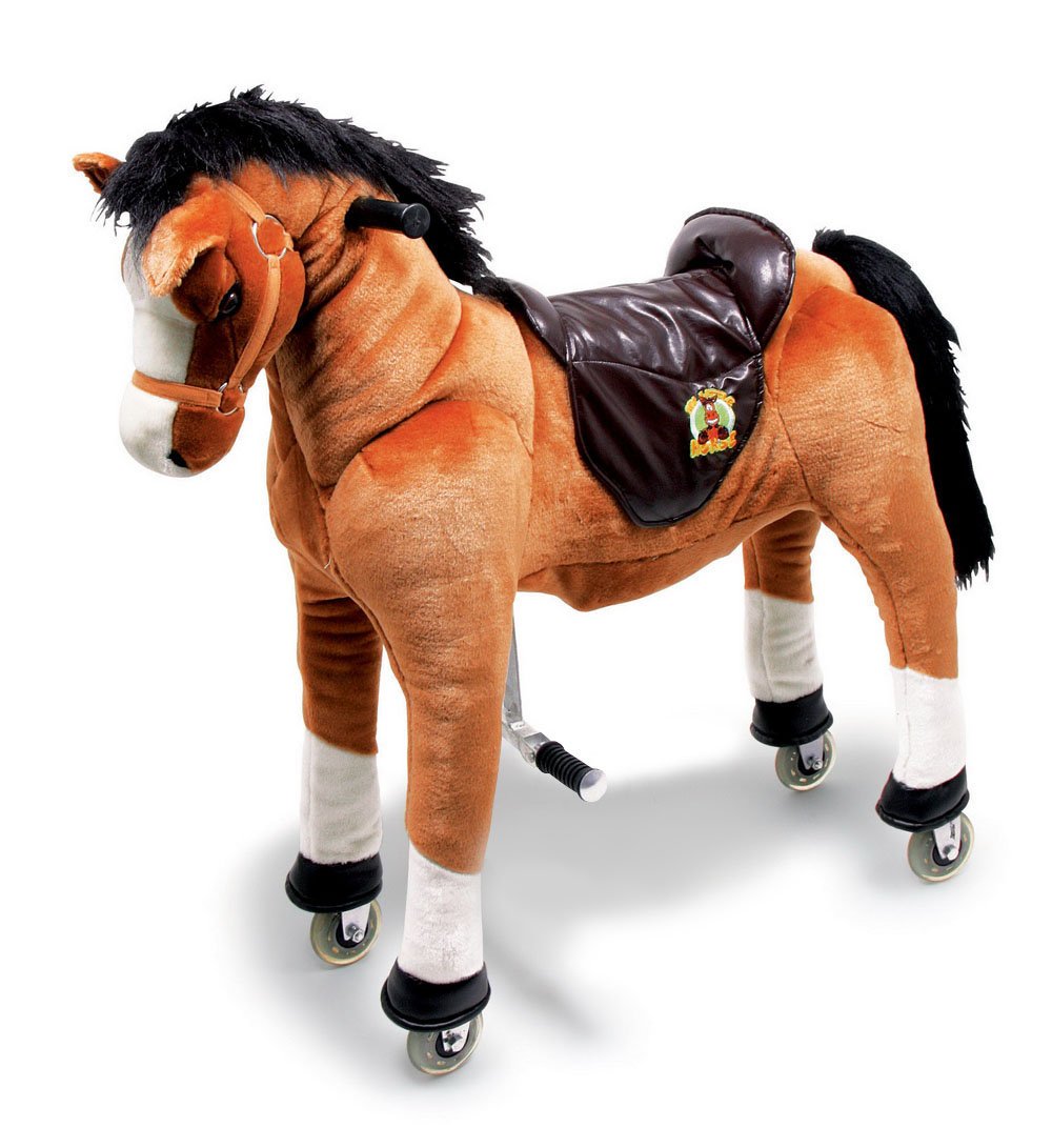 smallfoot 9905 Fulmine cavallo cavalcabile con sterzo