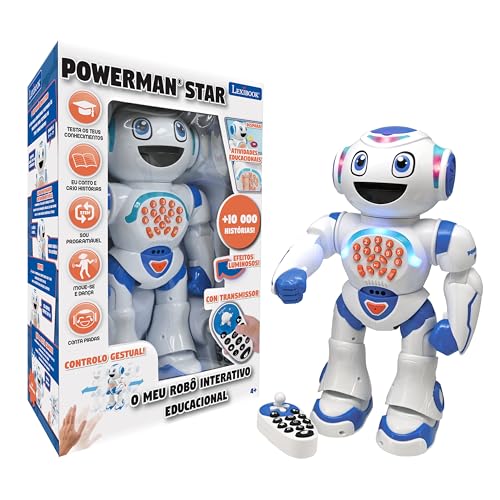 Lexibook Powerman Star ROB85PT robot programmabile