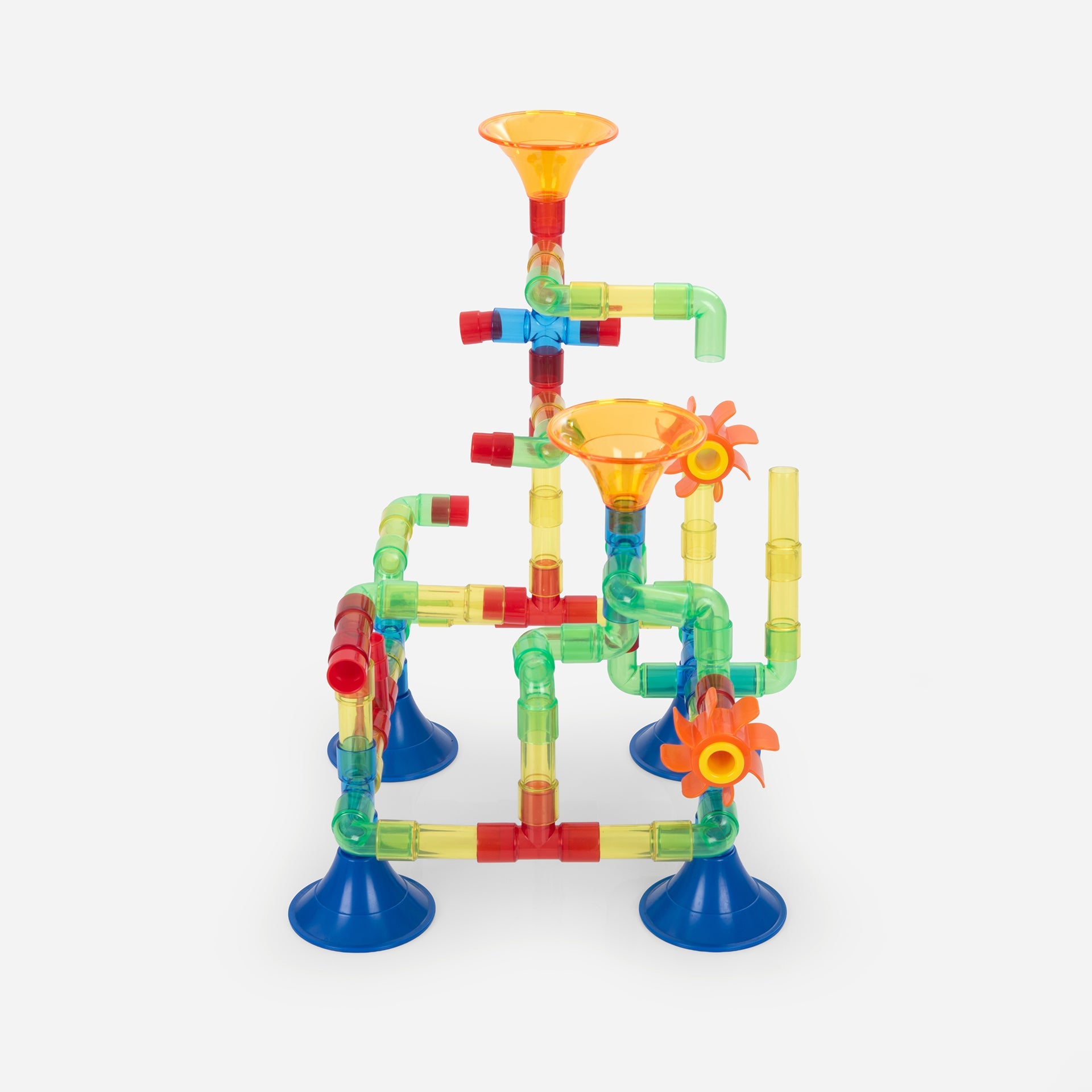 Tickit Translucent Set Tubi Acqua Colorati 74 Pezzi