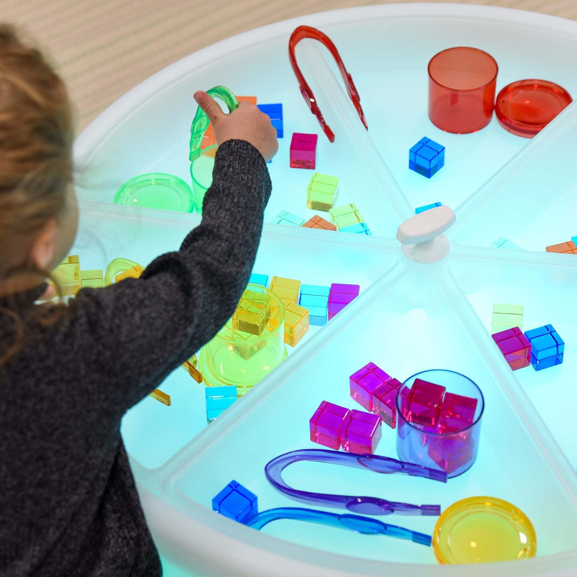 Tickit Discovery Glow Low Table tavolo luminoso basso