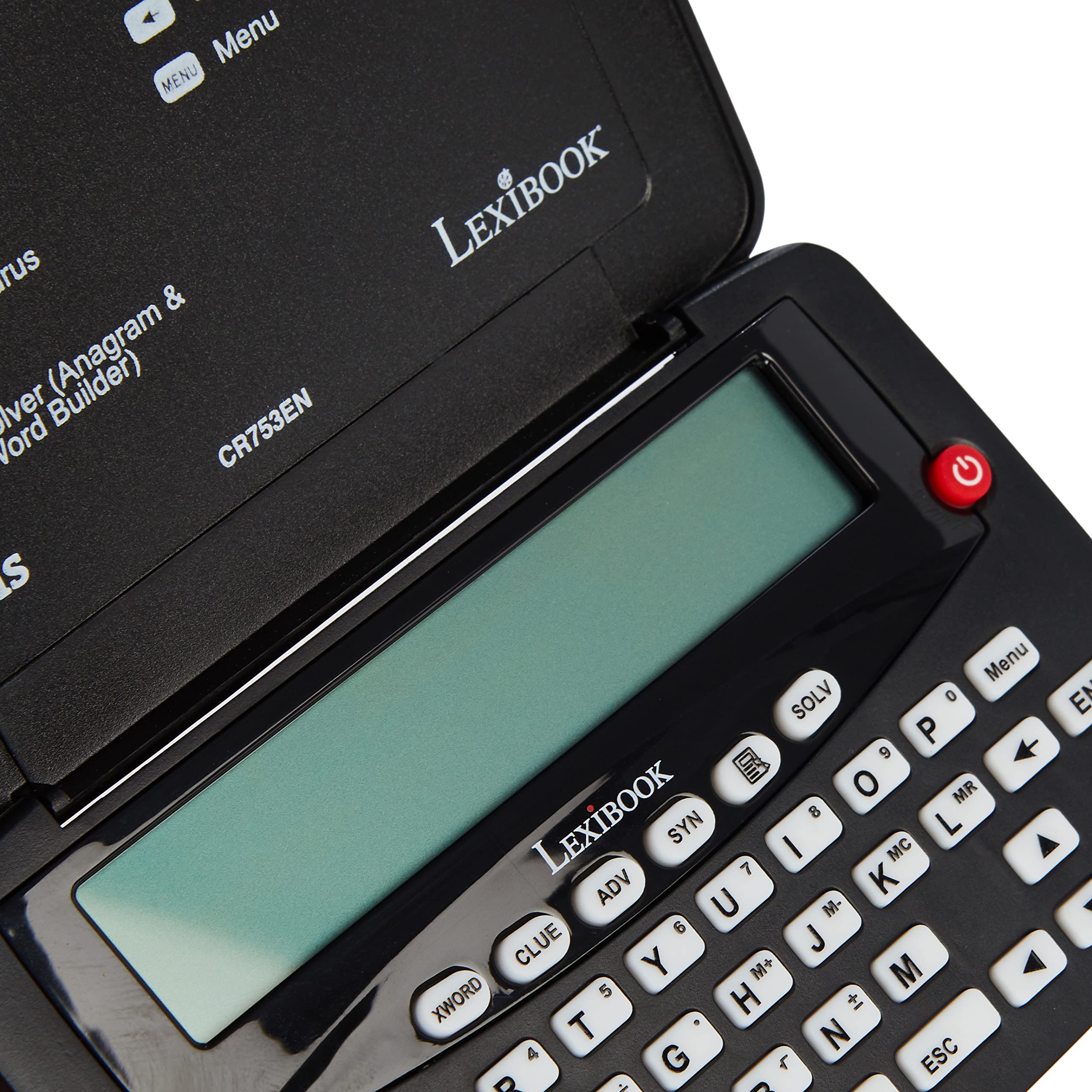 Lexibook CR753EN cruciverba elettronico nero bianco