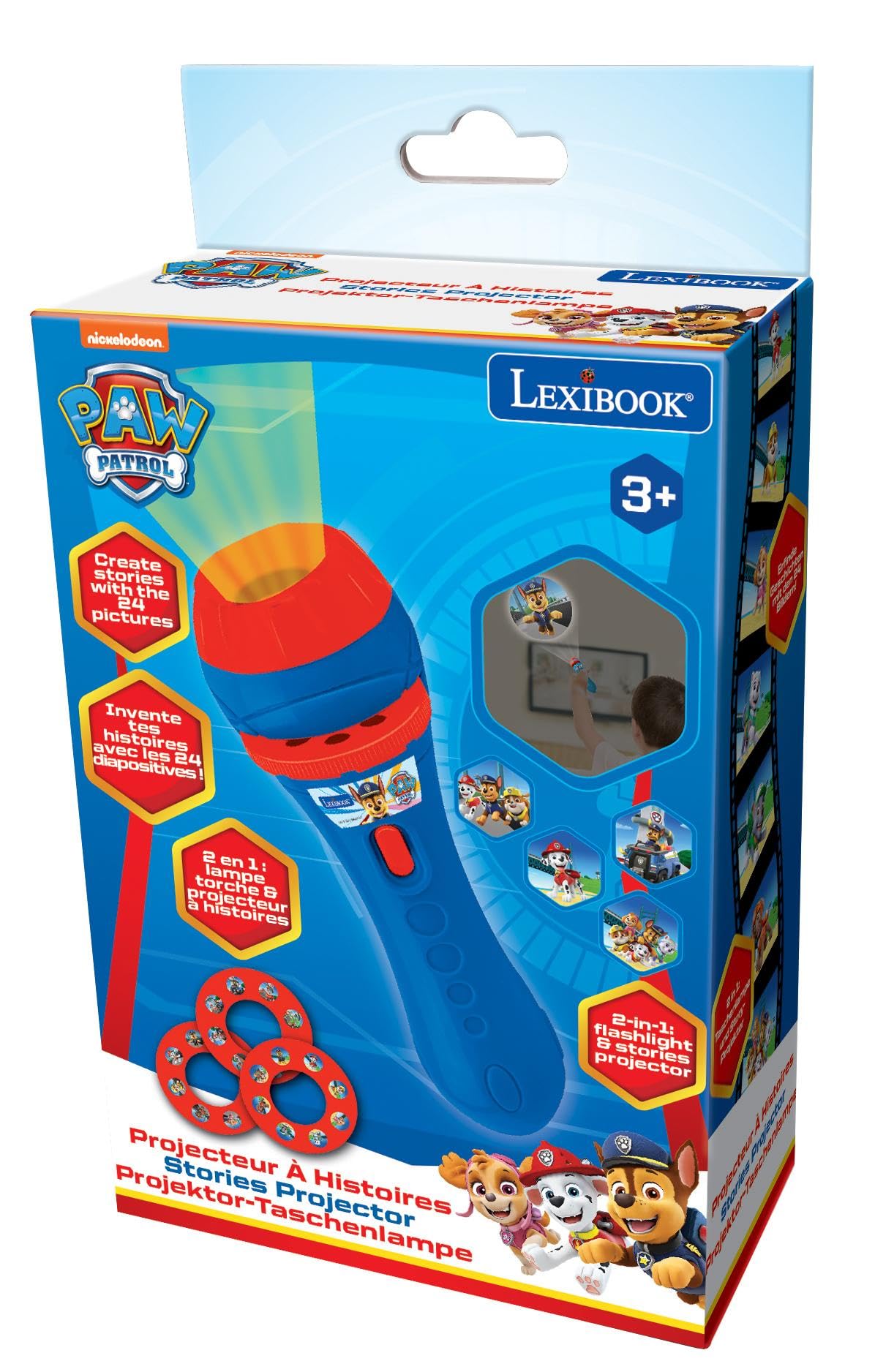 Lexibook Paw Patrol LTC050PALXB proiettore storie 24 immagini
