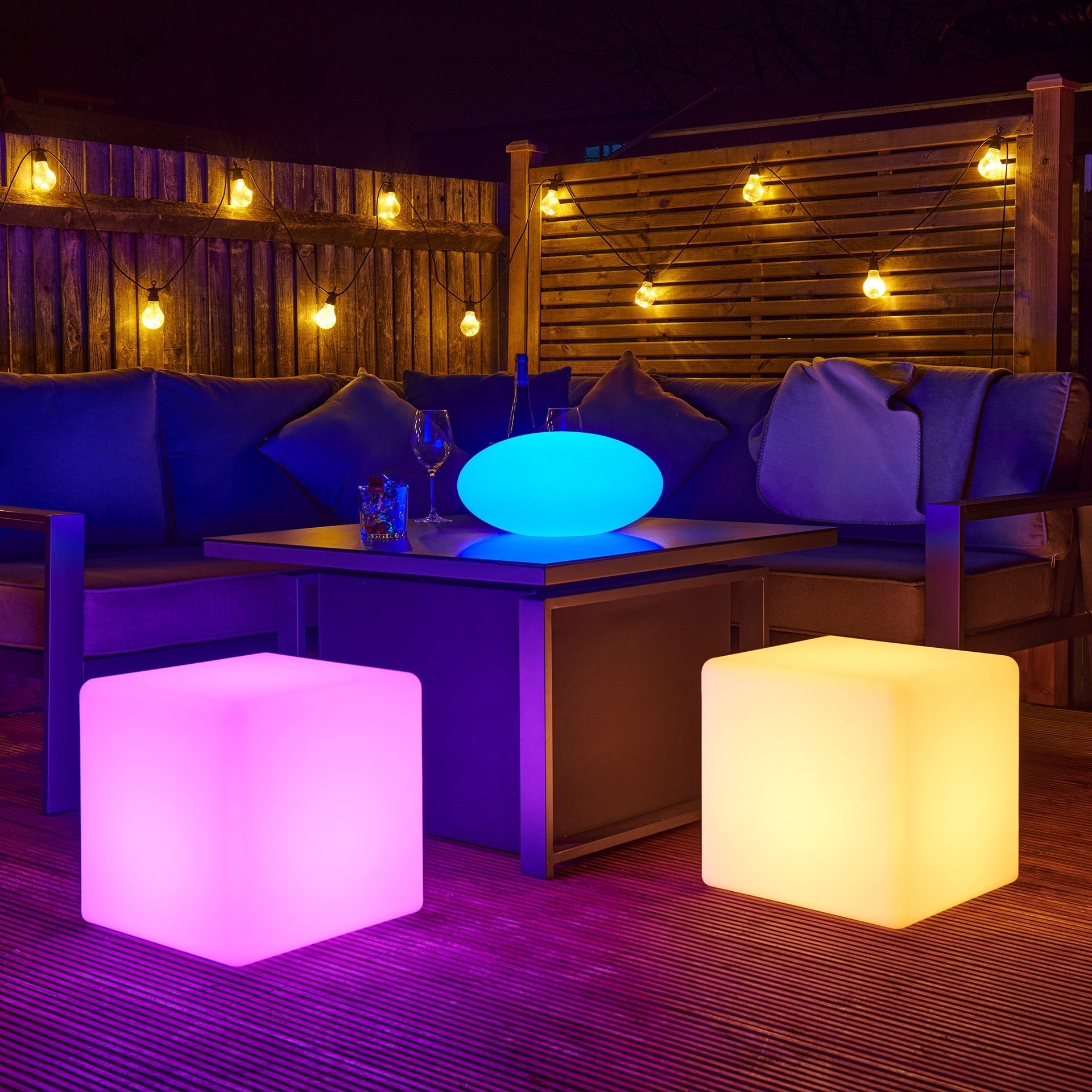 Tickit Sensory Glow Pebble luce notturna sasso 16 colori