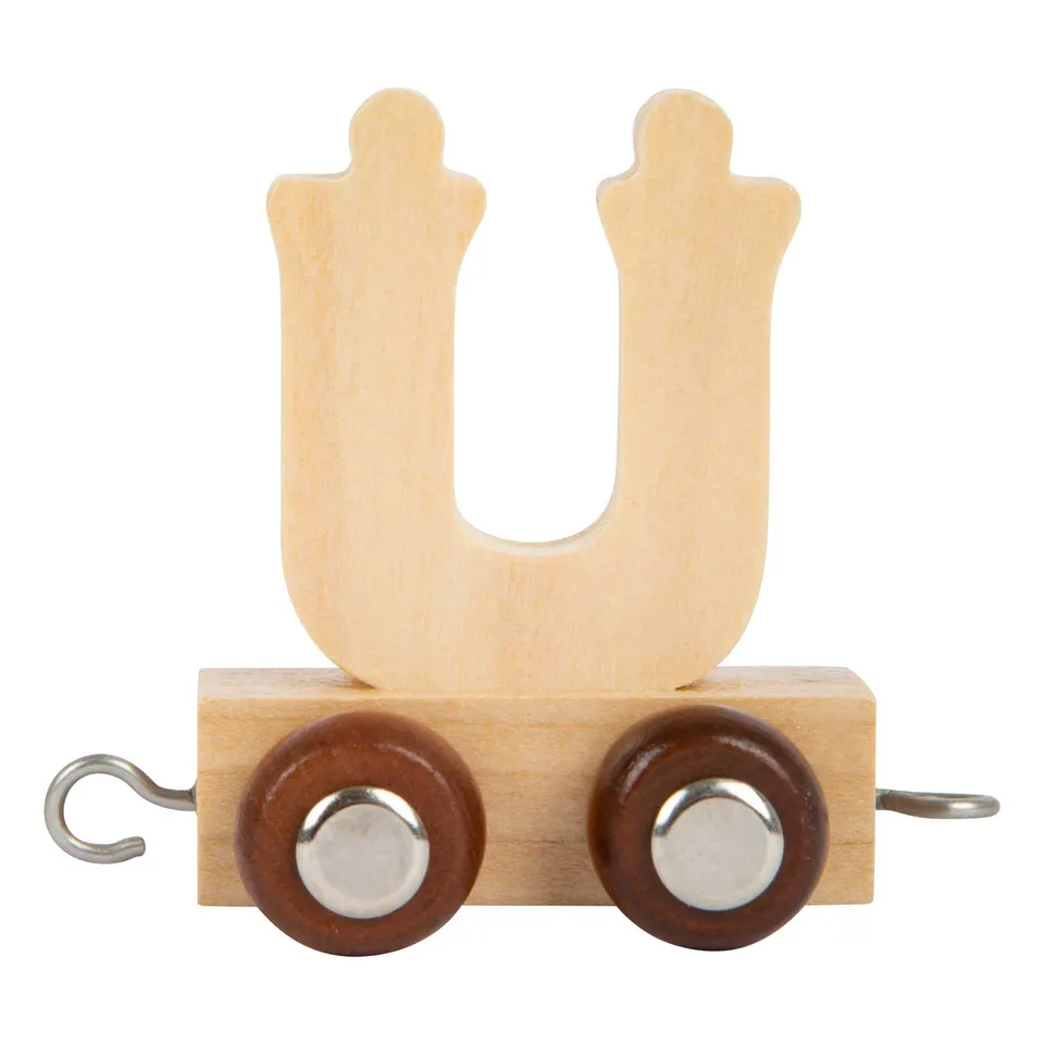 smallfoot 11761 Lettera Ü trenino legno cameretta