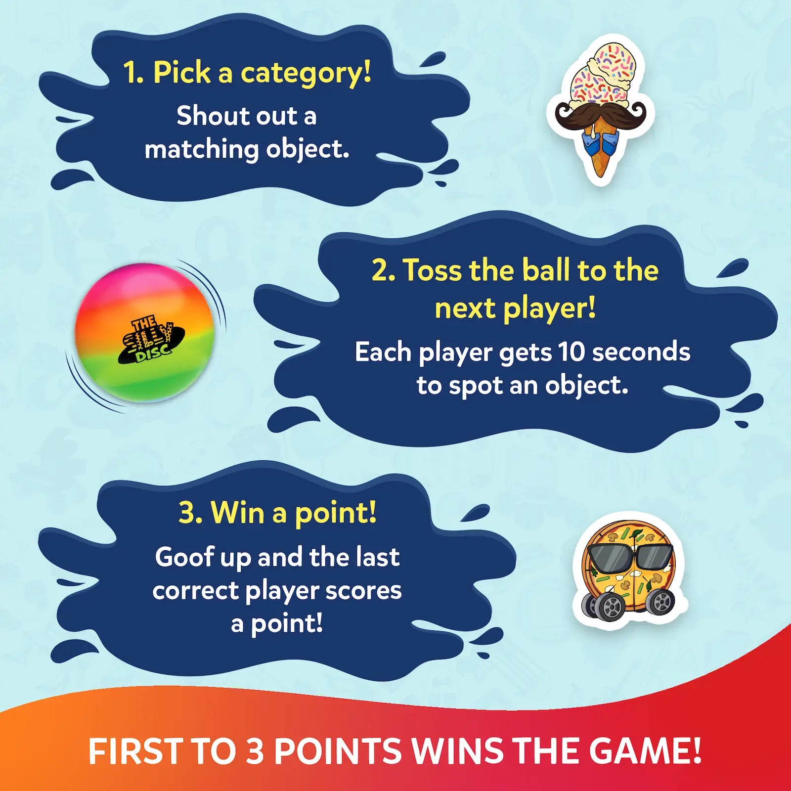Skillmatics The Silly Disc gioco osservazione famiglia