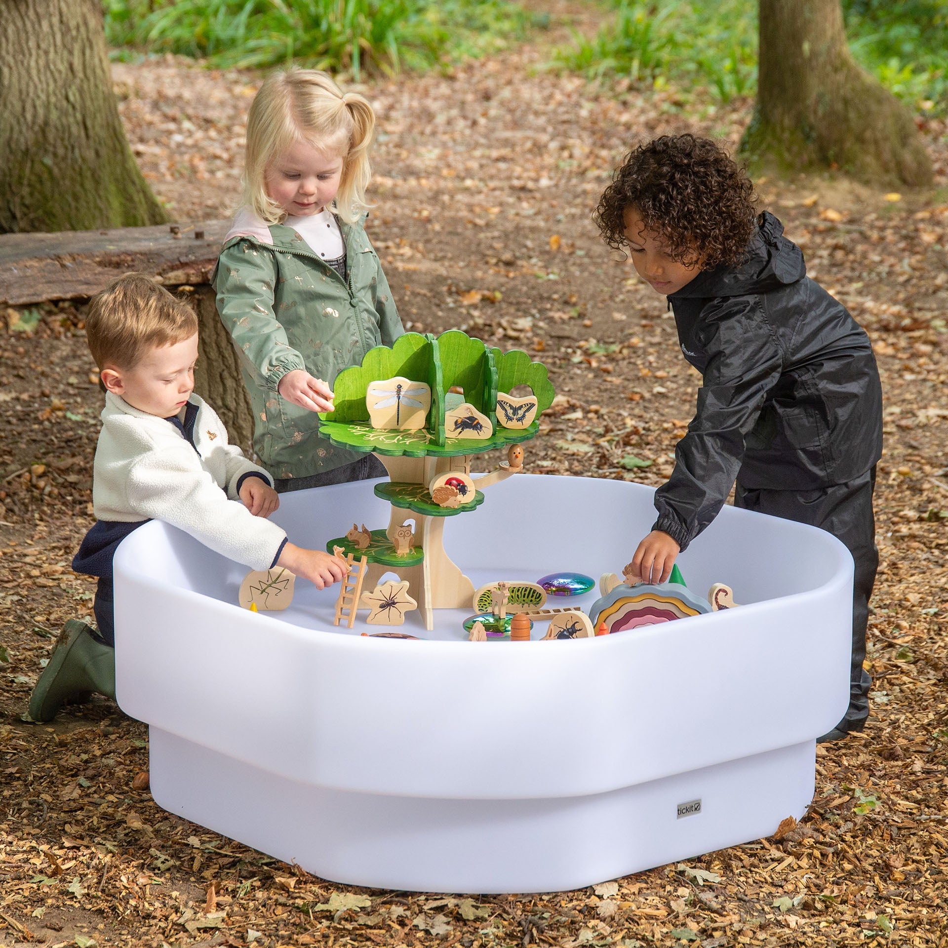 Tickit Discovery Glow Tuff Table tavolo luminoso 100 cm LED