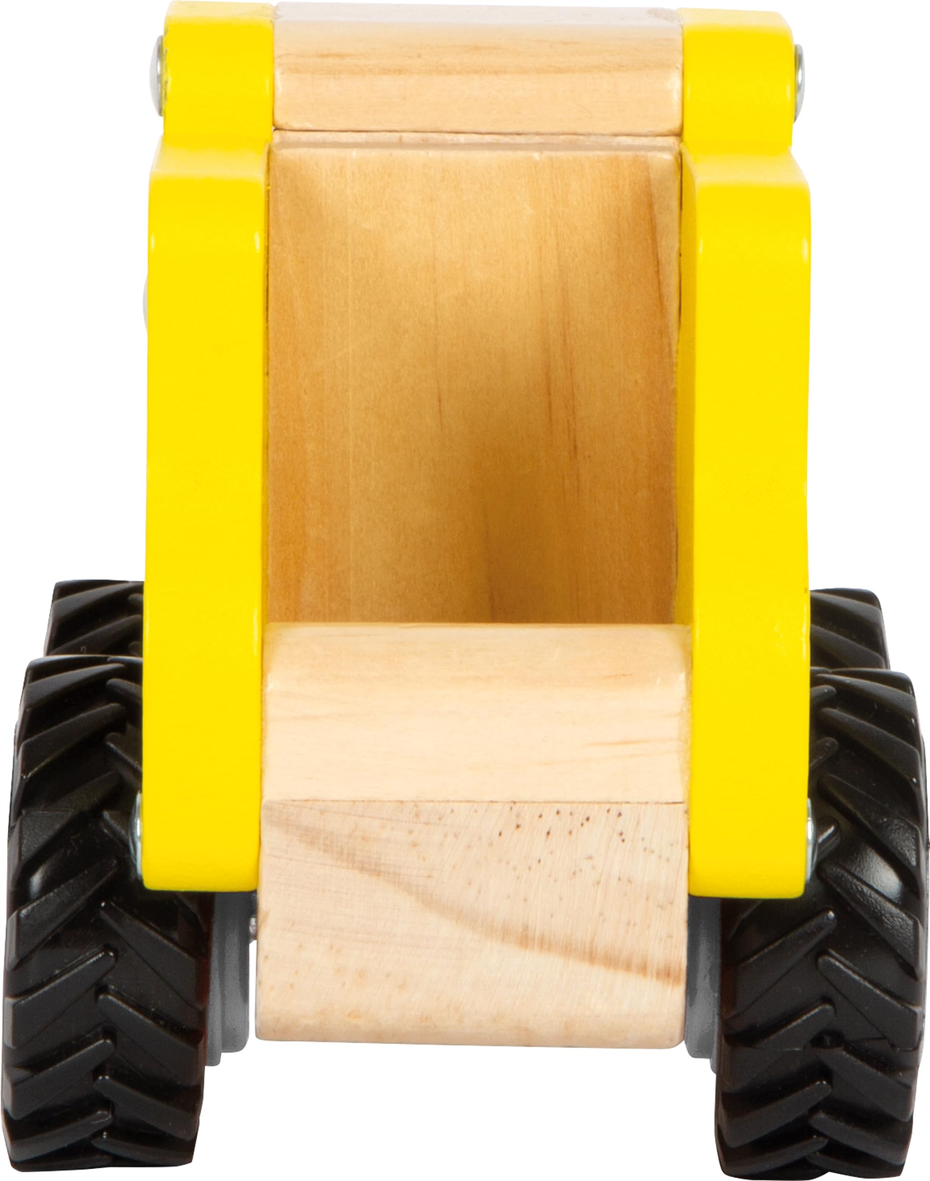 smallfoot camion cantiere legno FSC con ruote gommate