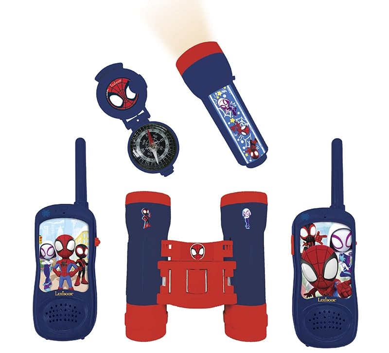 Lexibook Spidey RPTW11SPLXB set avventuriero rosso/blu 120 m