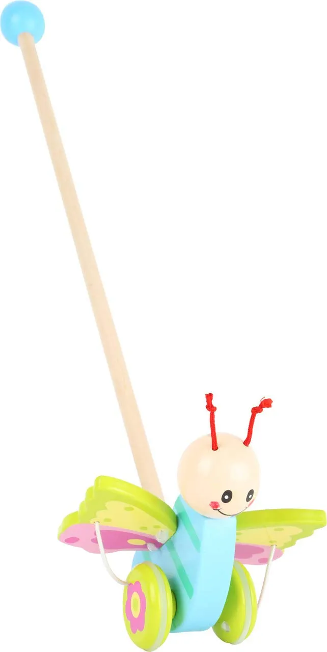 smallfoot Farfalla 10575 animale trainabile legno con ali