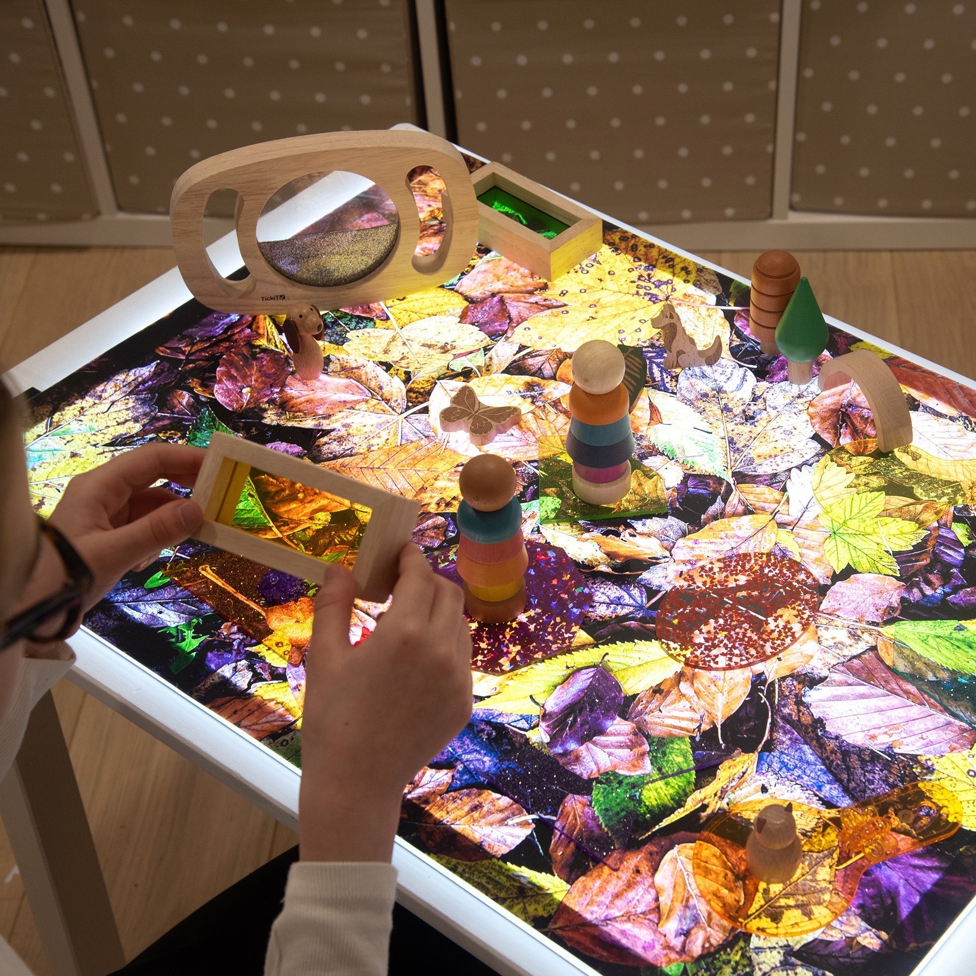 Tickit Autumn Leaves tappeto gioco A2 foglie autunno