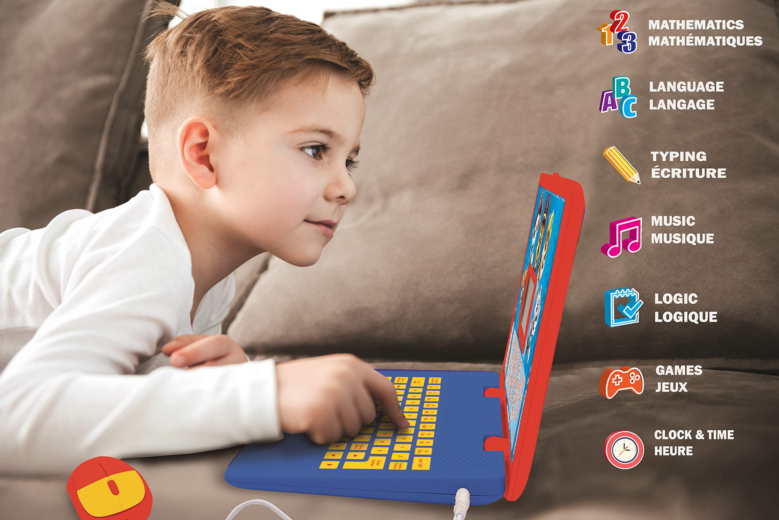 Lexibook computer educativo bilingue 124 attività