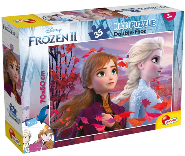 Lisciani Disney Maxi Floor 35 Frozen 2 puzzle double-face