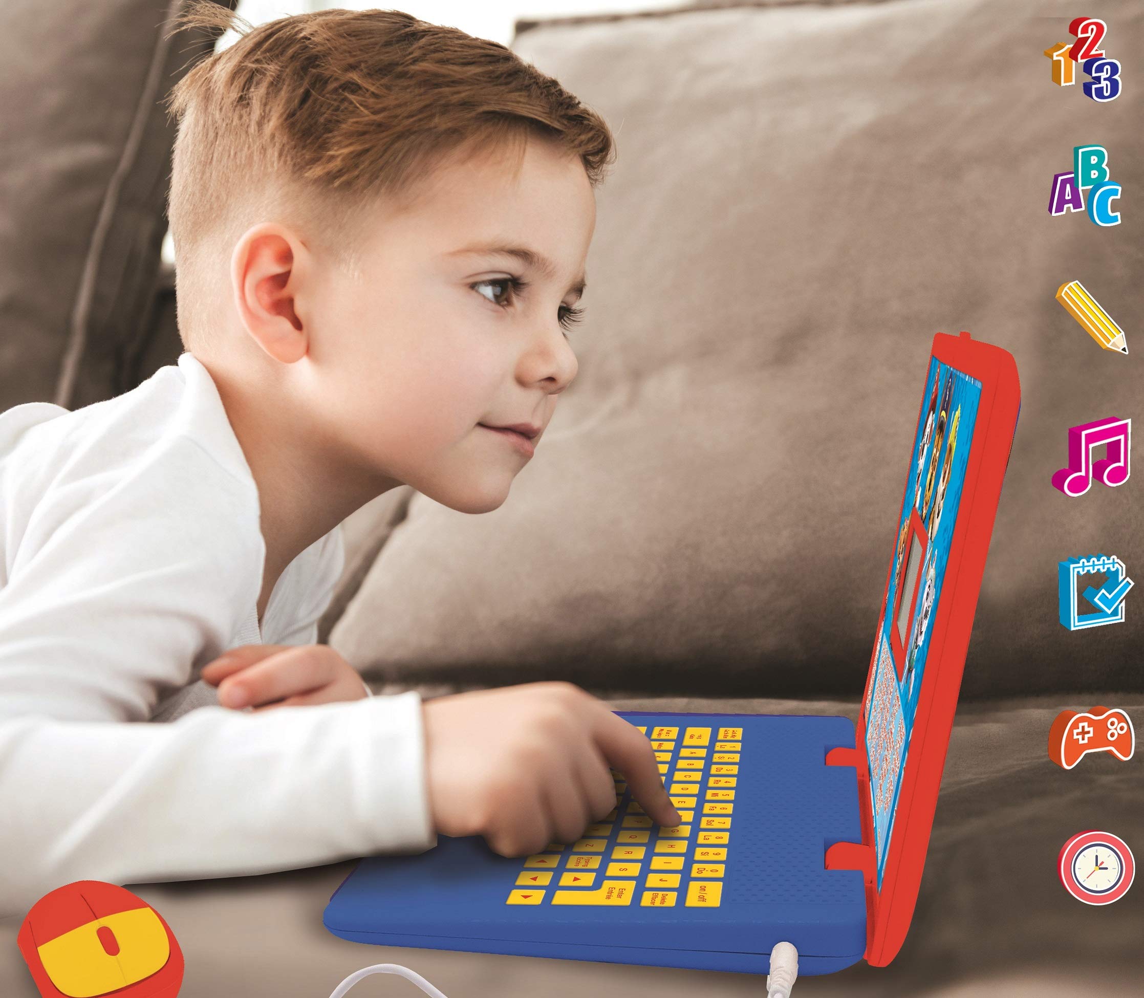 Lexibook Paw Patrol JC598PAZi3 Laptop bilingue 124 attività