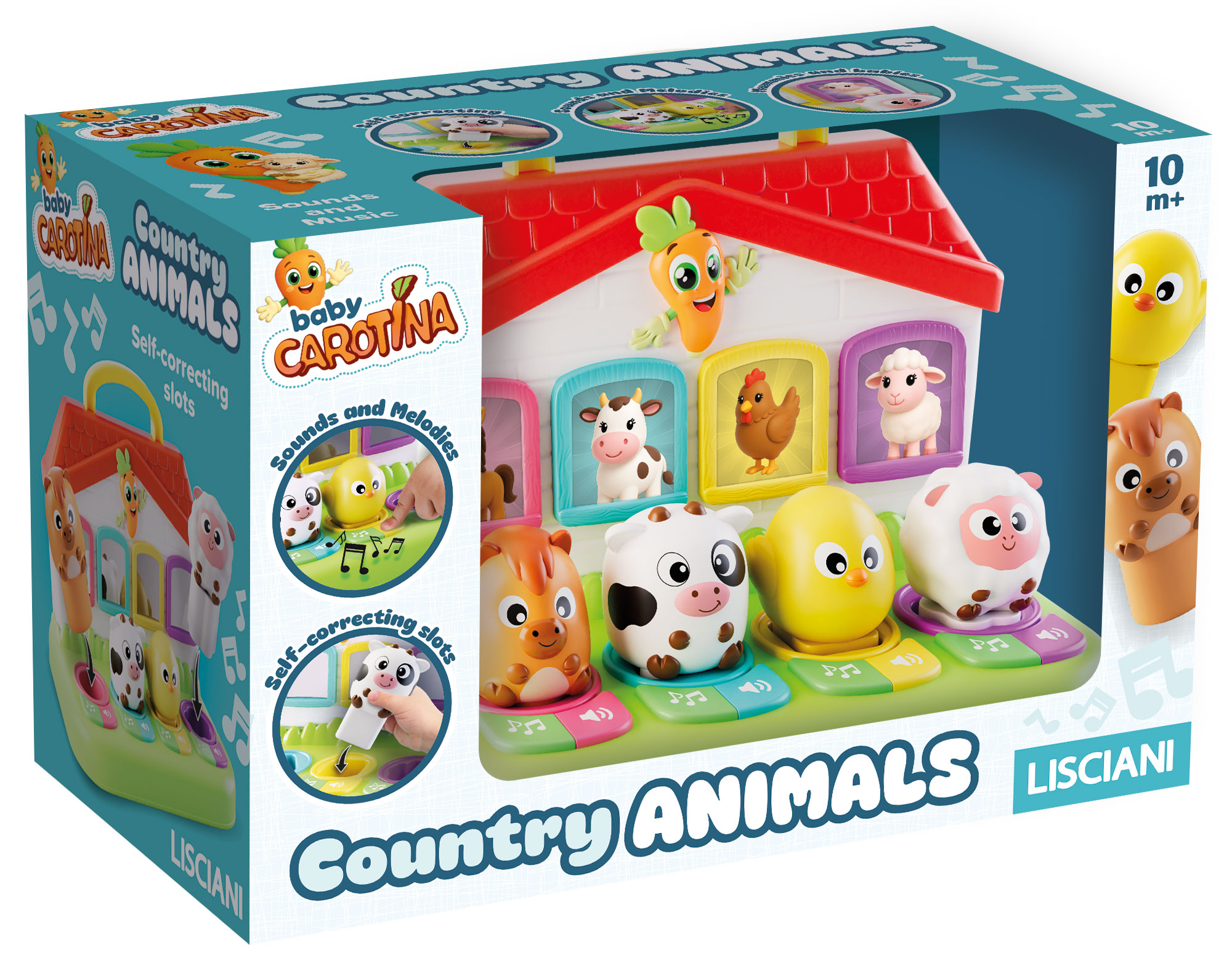 Lisciani Carotina Baby Country Animals fattoria parlante