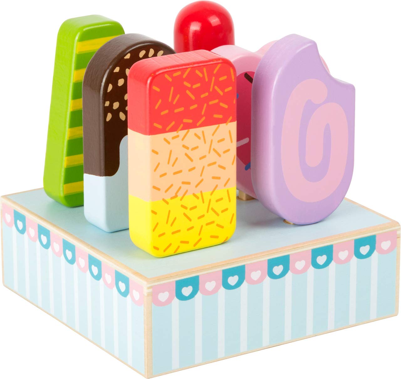 smallfoot 5854 supporto gelato waffle gioco legno