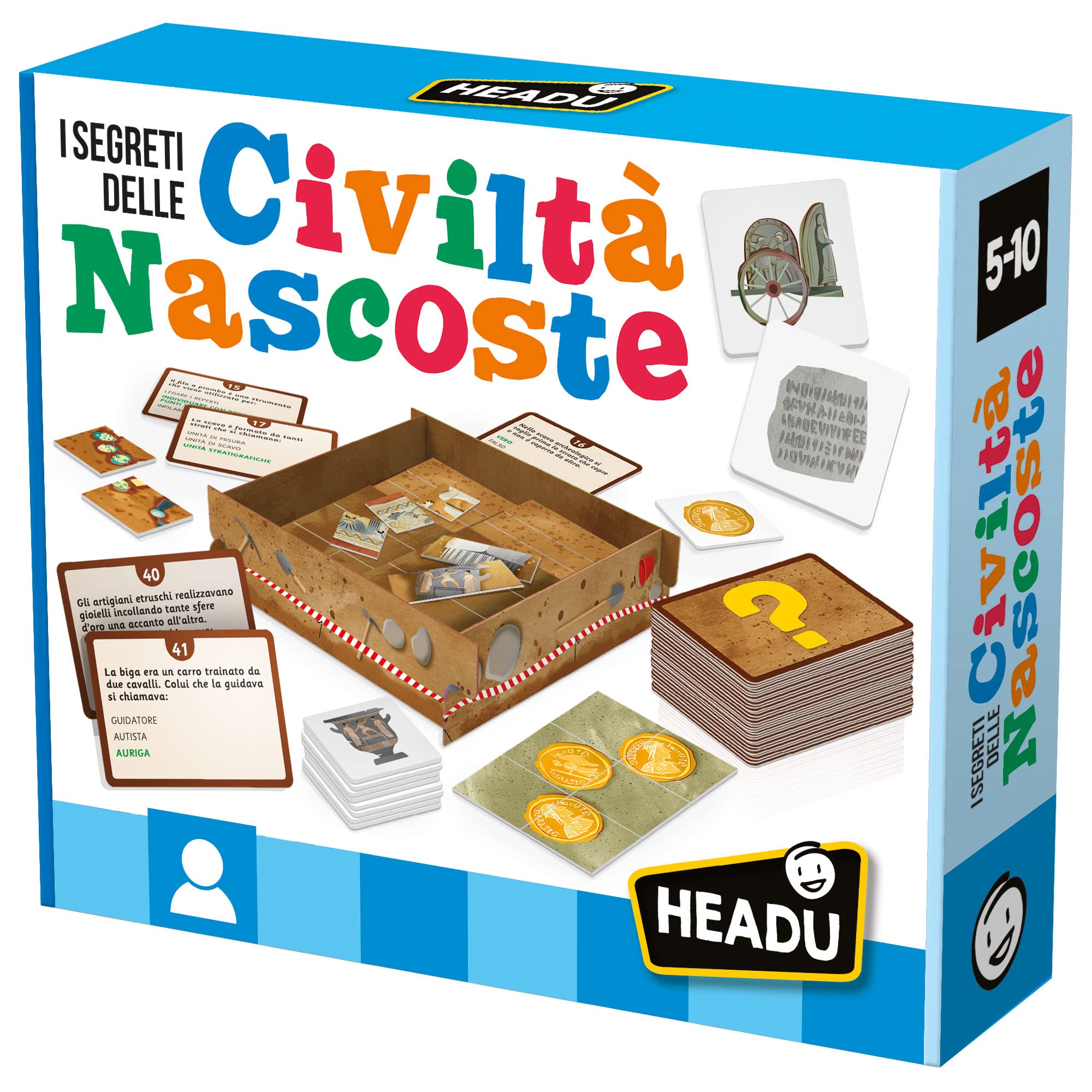 Headu Civiltà Nascoste IT53665 gioco educativo 6-10 anni