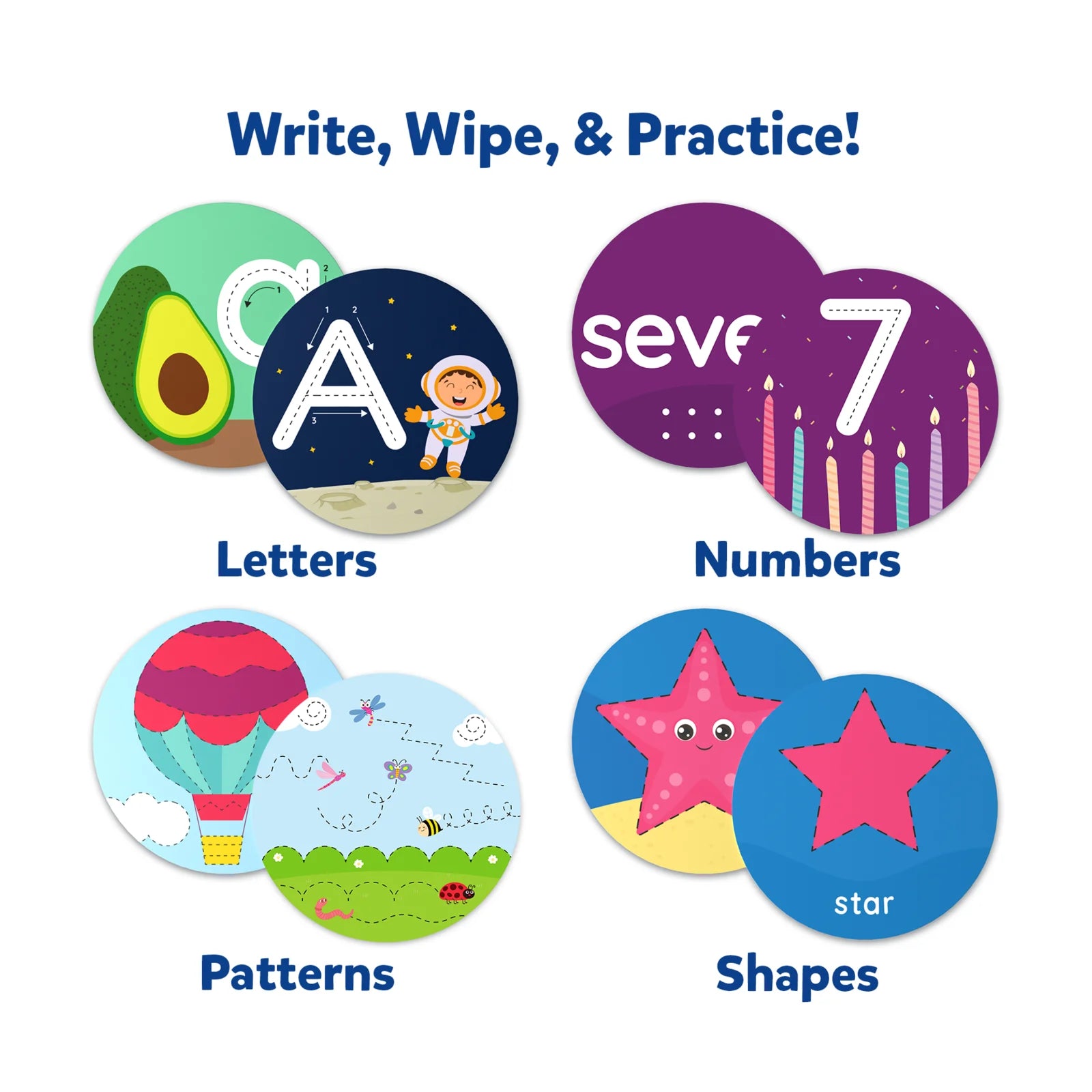 Skillmatics Write & Learn Write and Learn schede scrittura prescolare