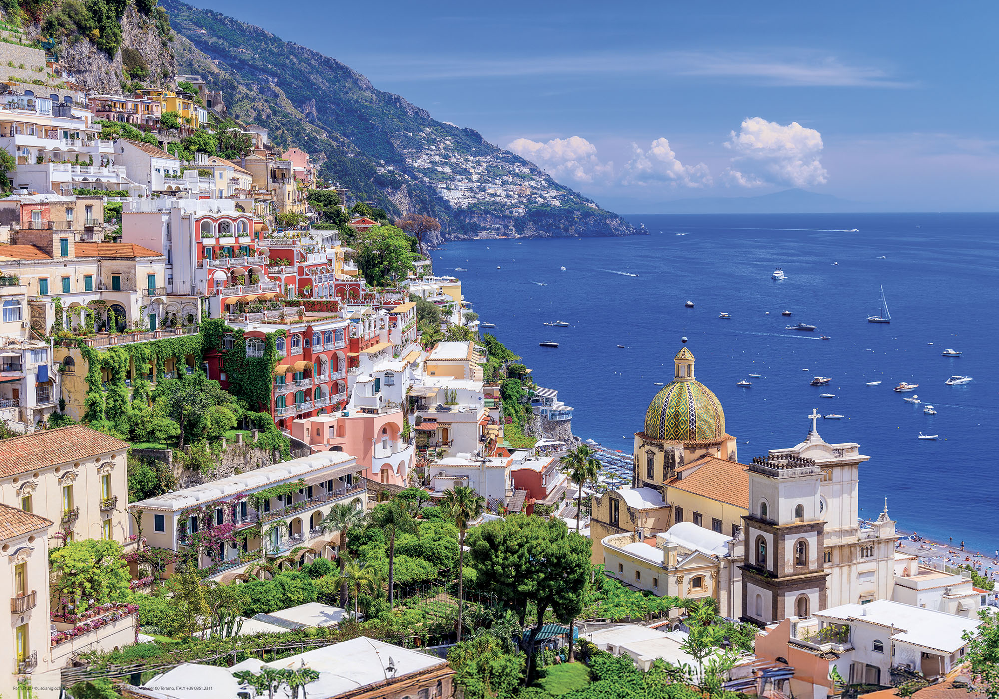 Lisciani Puzzle + Poster Amalfi Coast 500 puzzle adulti