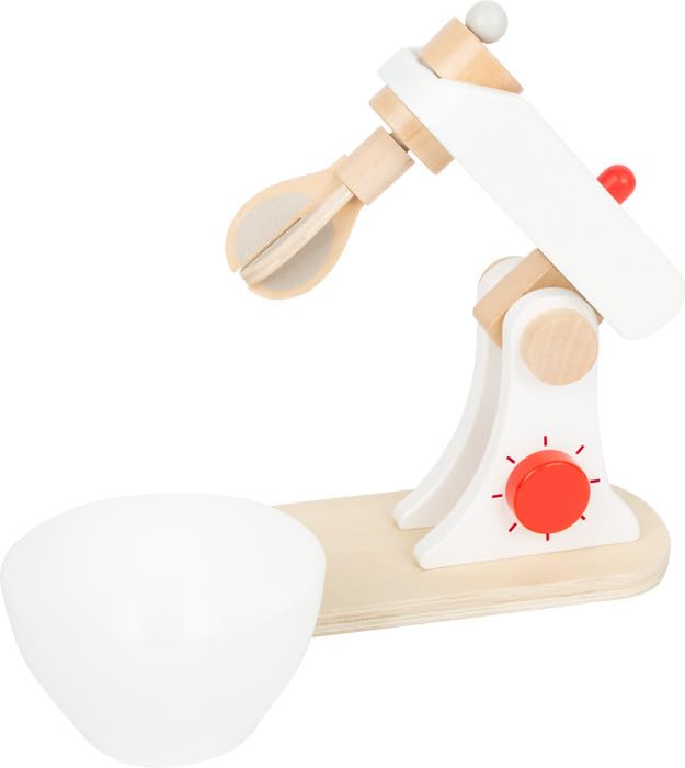 smallfoot set utensili cucina legno tostapane mixer 3 pezzi