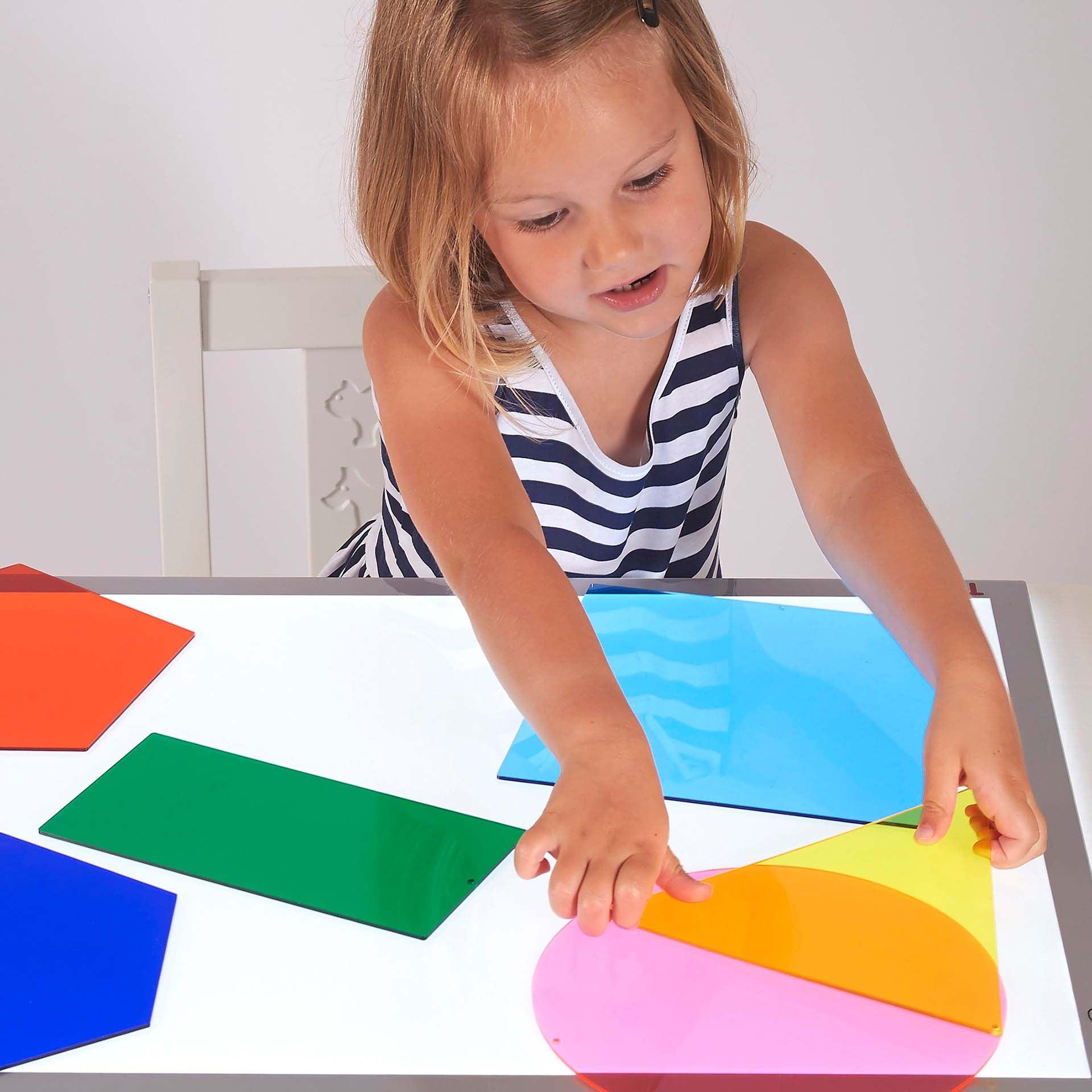 Tickit Jumbo Colour Mixing Shapes forme 6 pezzi giganti