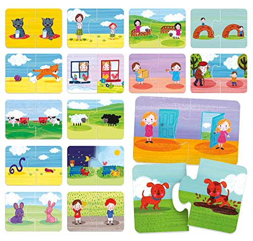 Headu Gioco dei Contrari IT20591 flashcards 28 tessere