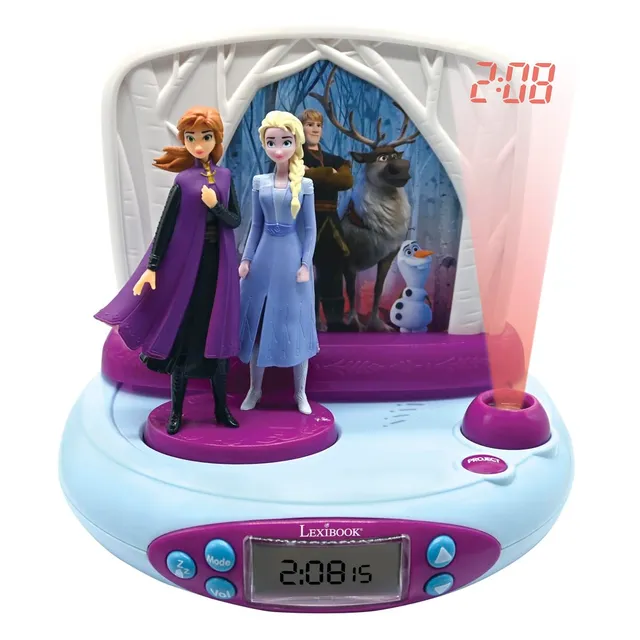 Lexibook Frozen RP510FZLXB sveglia proiettore luce notturna