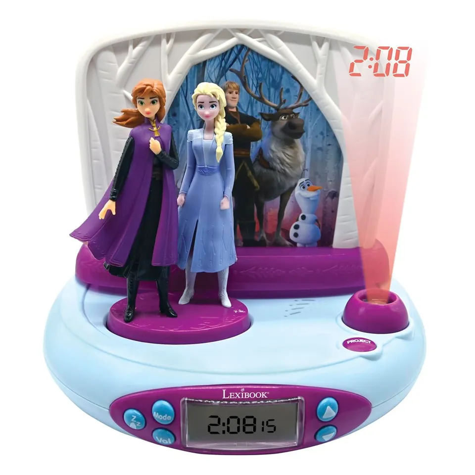 Lexibook Frozen RP510FZLXB sveglia proiettore luce notturna