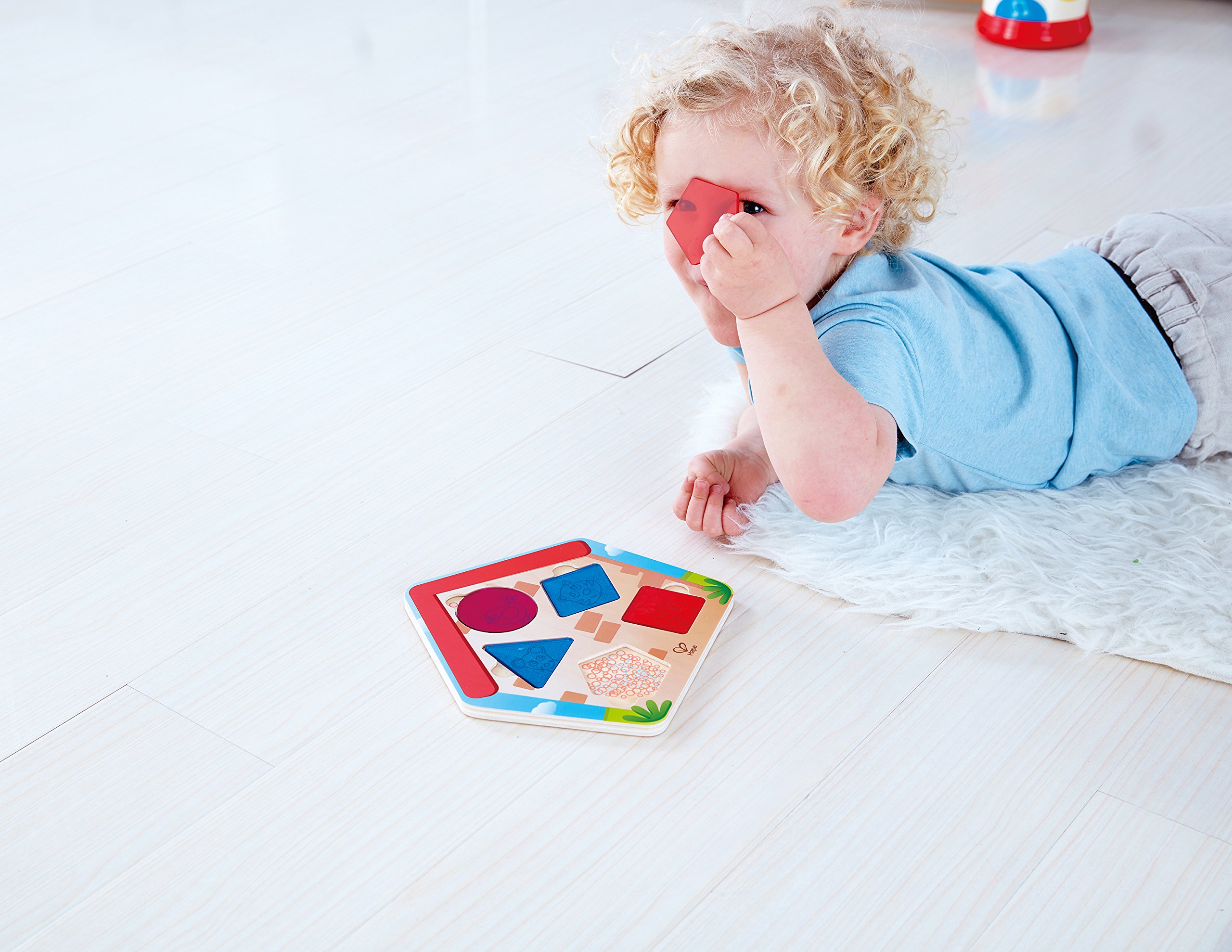 Hape E1613 Puzzle in Legno Colorato per Bambini 24 Mesi