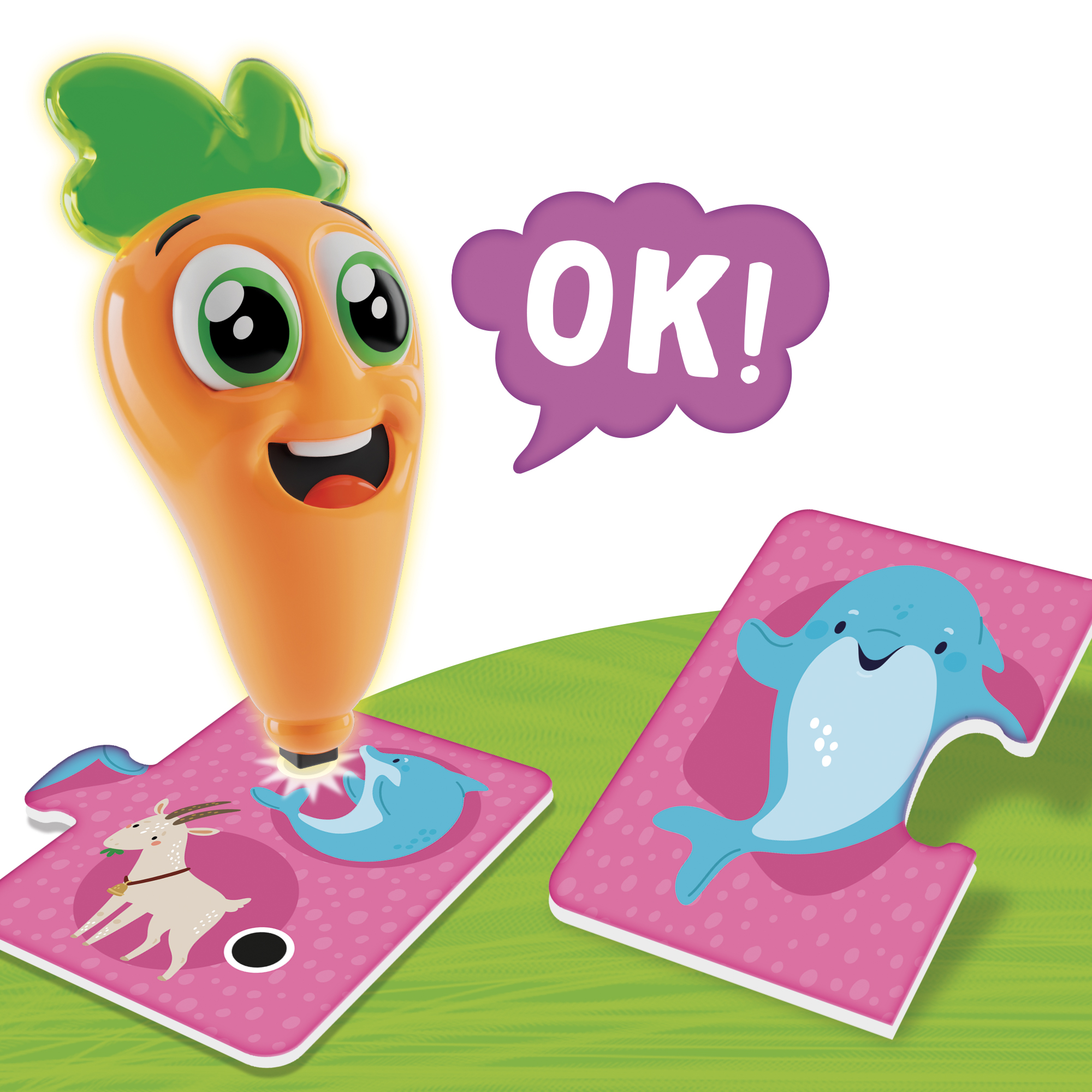 Lisciani Carotina Baby Penna Parlante Baby Animals animali quiz