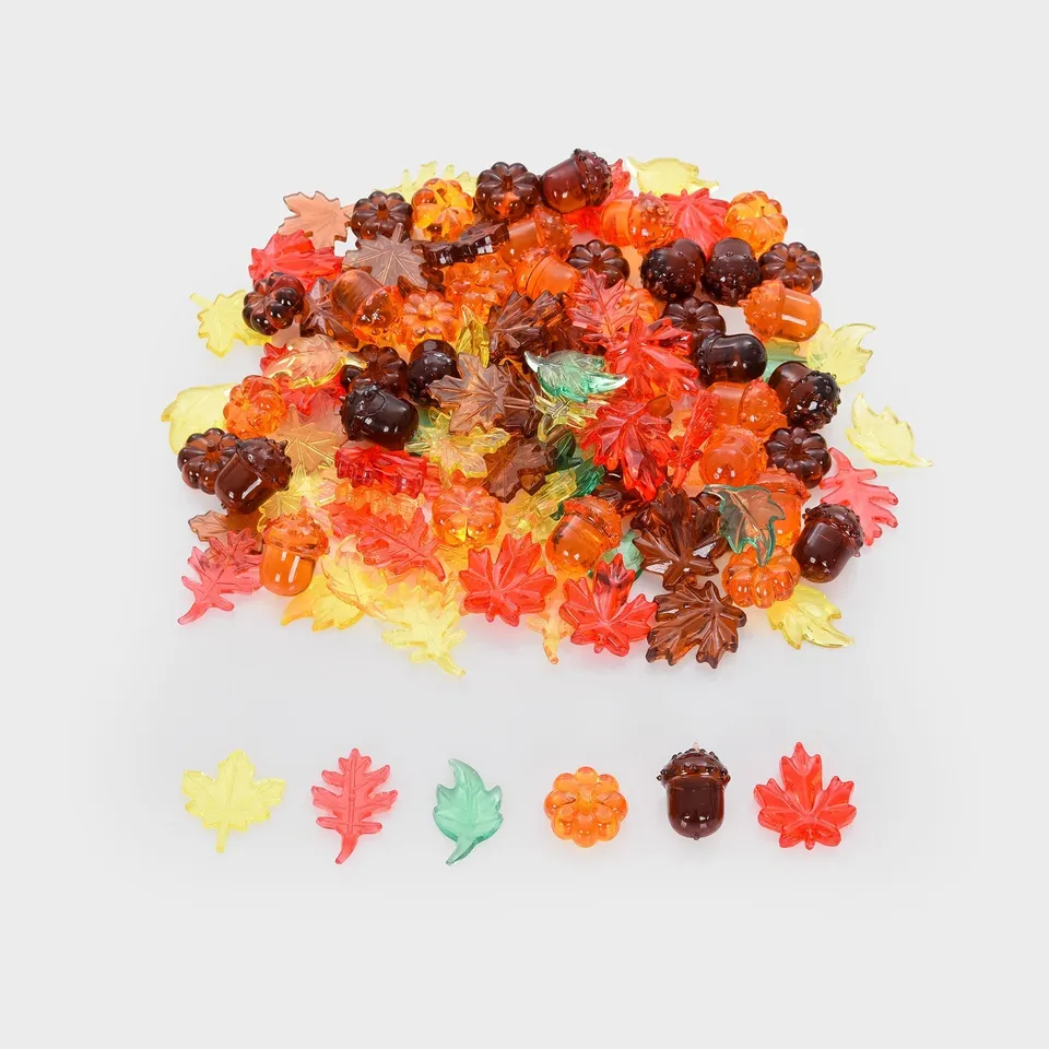 Tickit Translucent Colour Leaves foglie traslucide 120 pezzi 3 anni