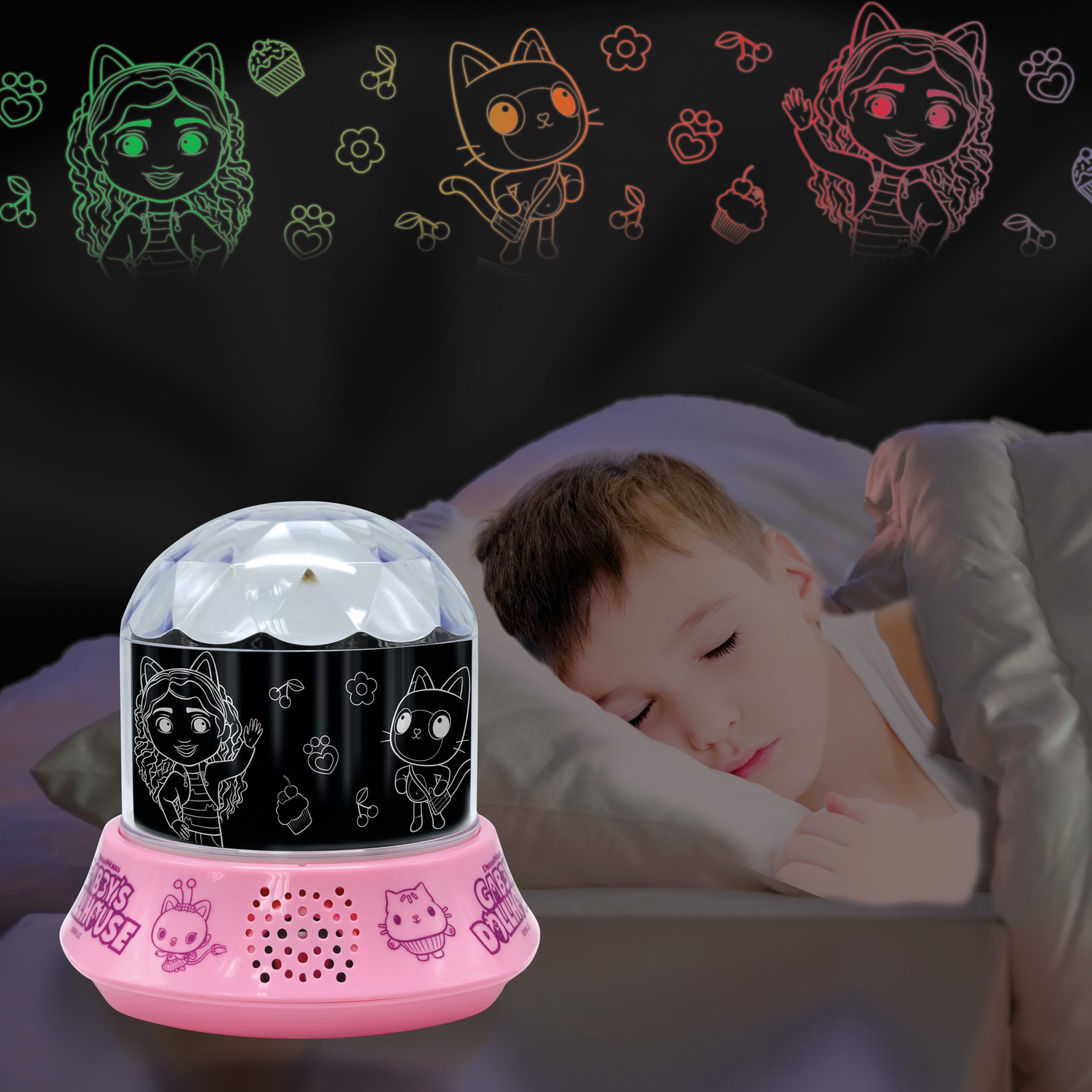 Lexibook Gabby's Dollhouse NLJ035GDH luce notturna con speaker