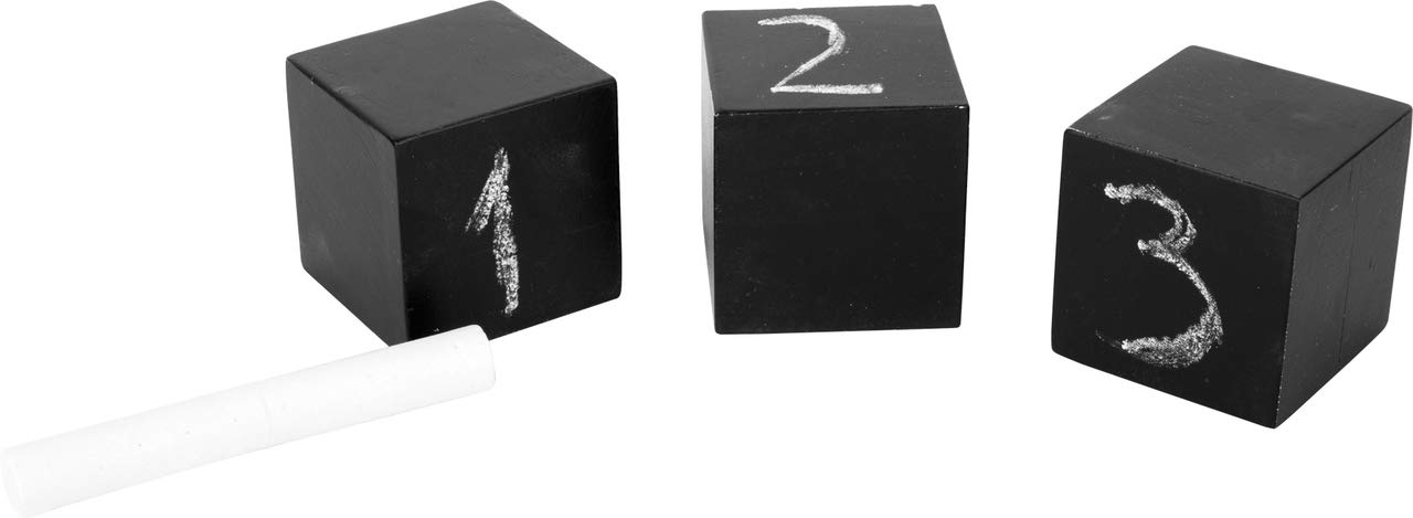 smallfoot 11194 Cubi Lavagna in Legno da Scrivere
